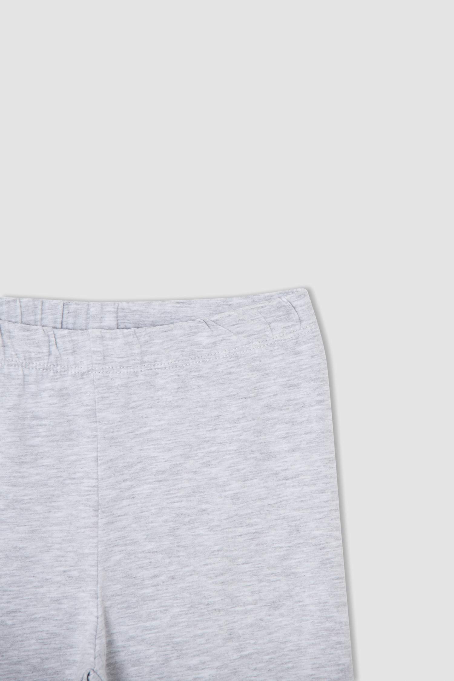 Kız Çocuk Baskılı Kısa Kollu Pijama Takımı