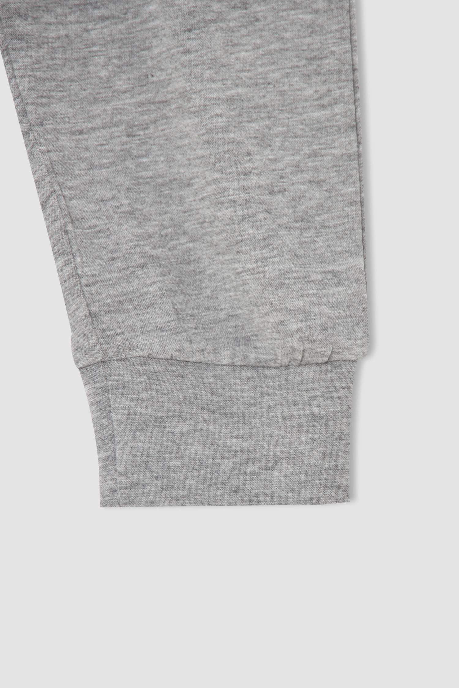 Kız Çocuk Slogan Baskılı Kısa Kollu Pijama Takımı