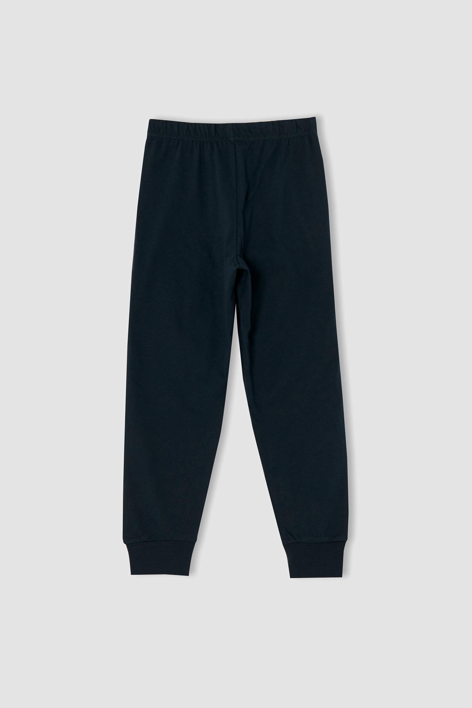 Kız Çocuk Slogan Baskılı Kısa Kollu Pijama Takımı