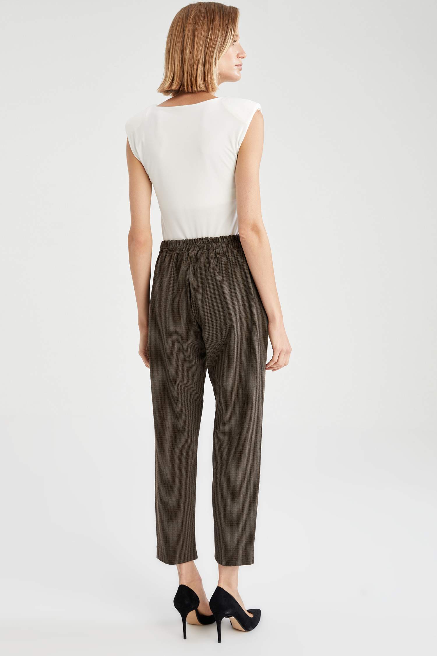 Carrot Fit Esnek Belli Pantolon