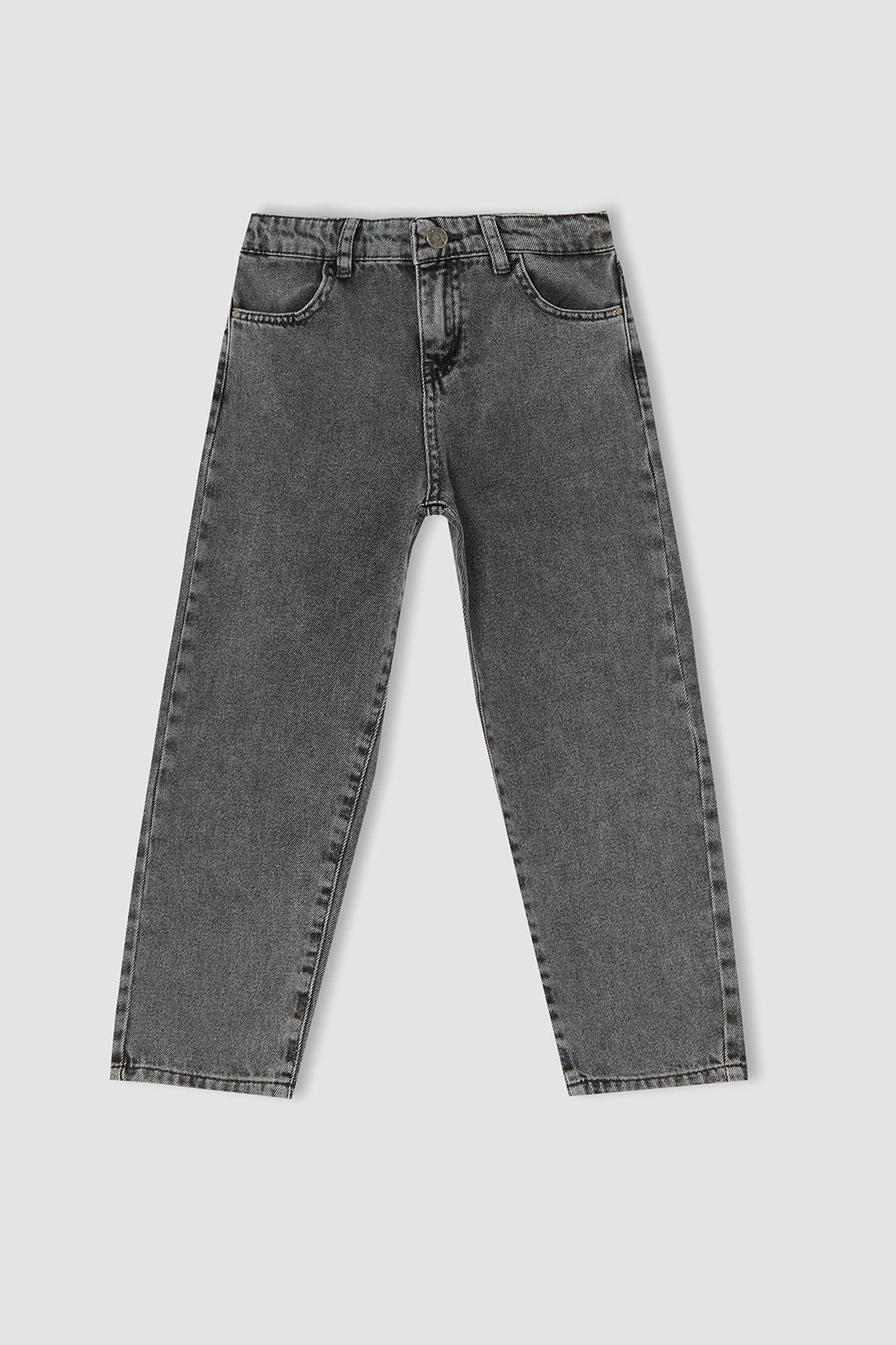 Kız Çocuk Mom Fit Jean Pantolon