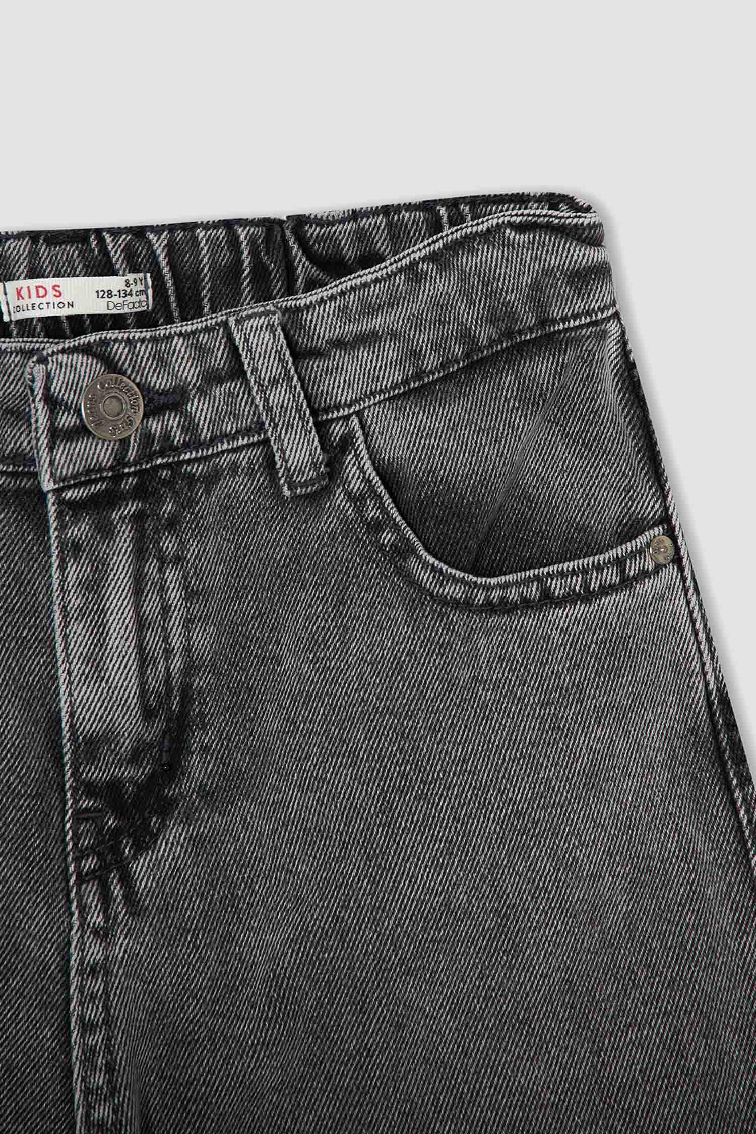 Kız Çocuk Mom Fit Jean Pantolon