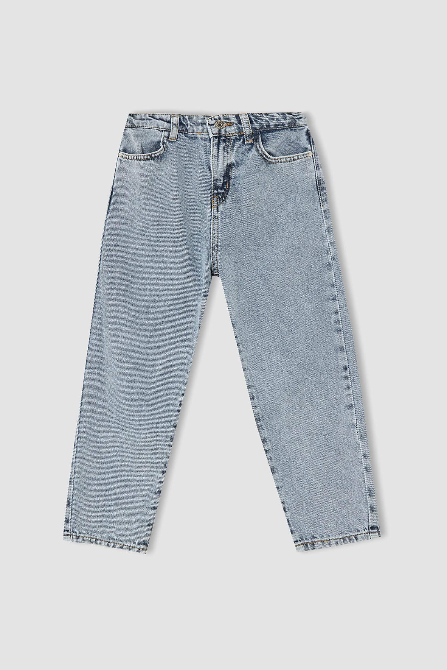 Kız Çocuk Mom Fit Jean Pantolon