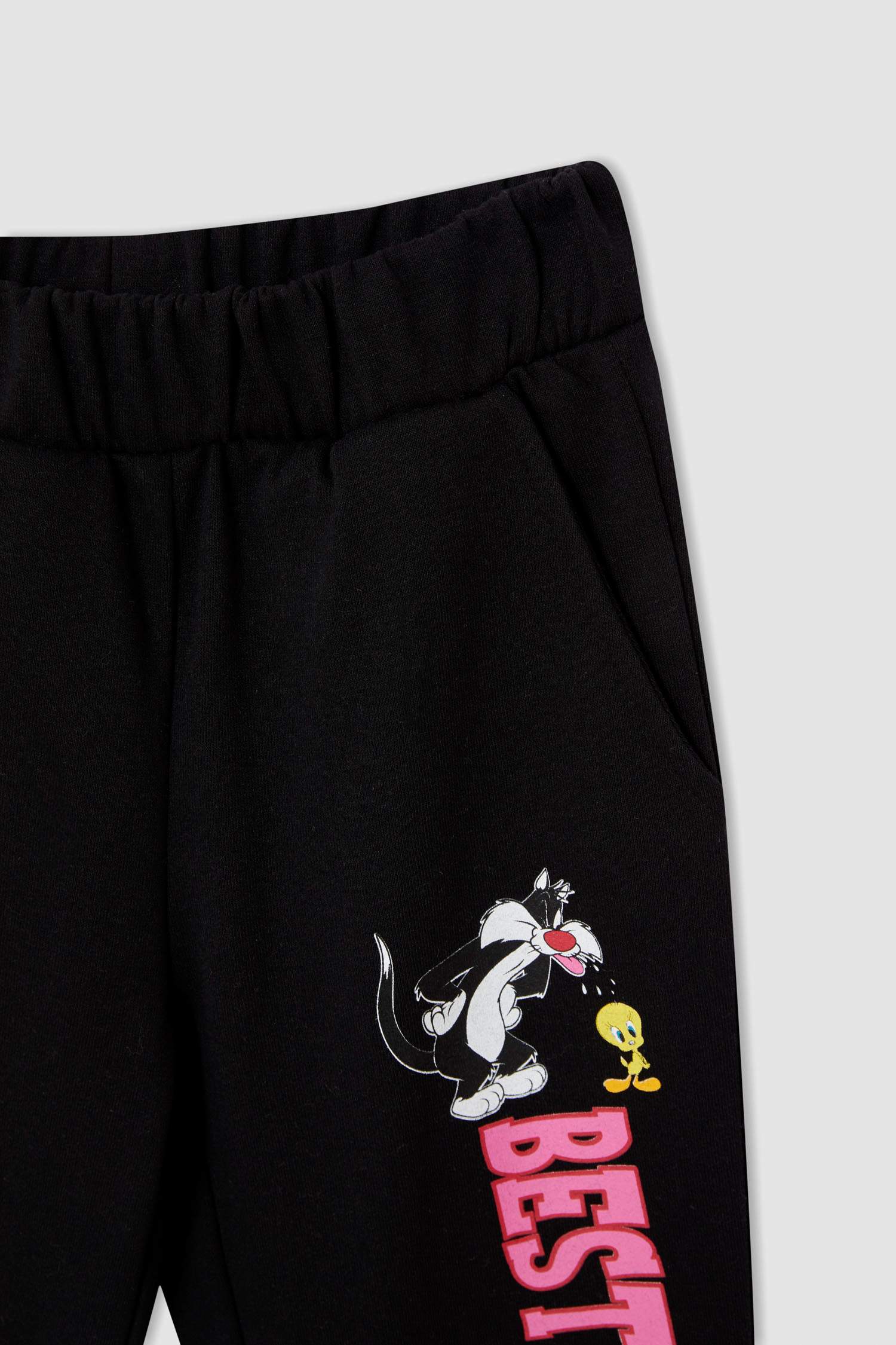 Kız Çocuk Looney Tunes Lisanslı Jogger Eşofman Alt