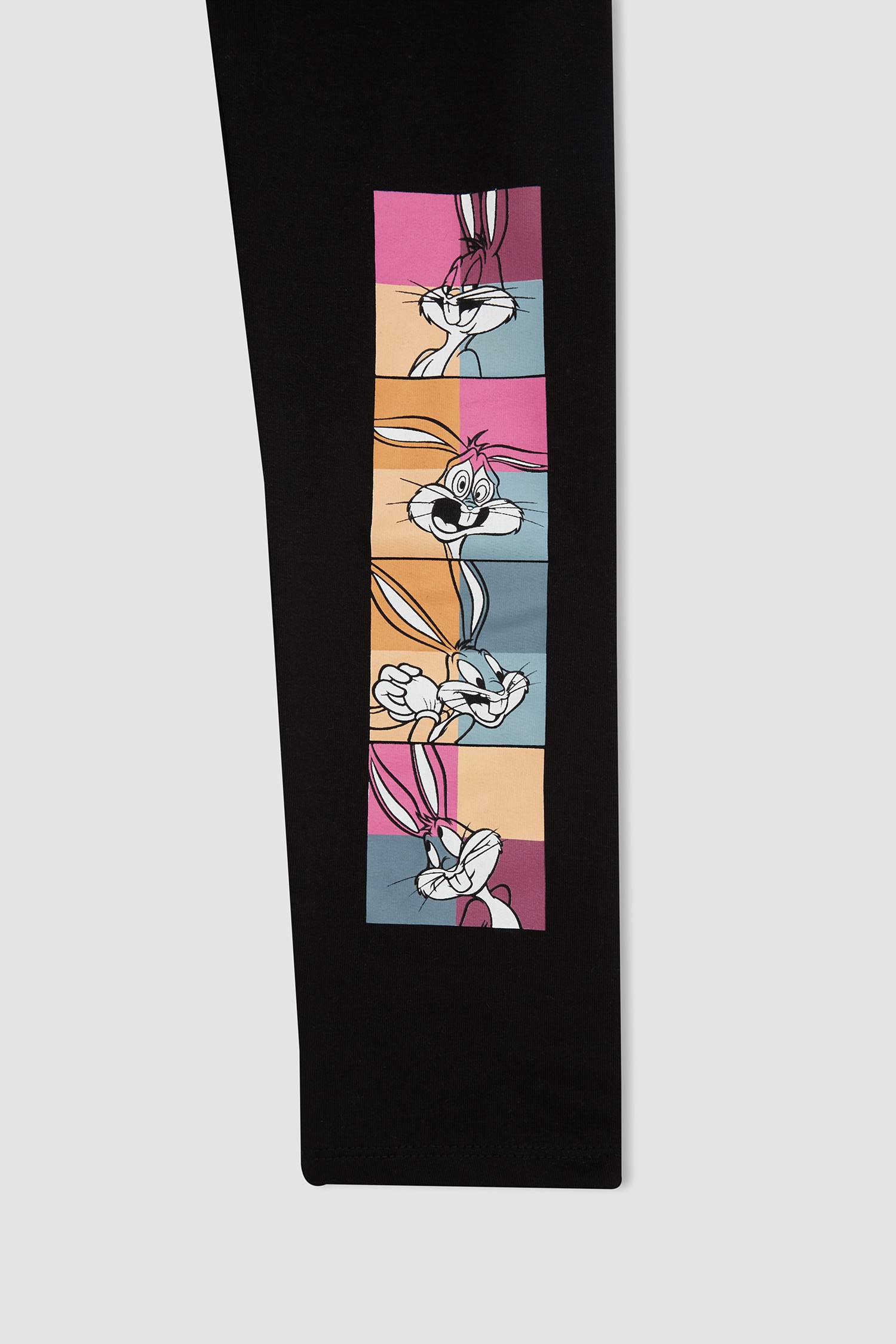 Kız Çocuk Looney Tunes Lisanslı Regular Fit Uzun Tayt