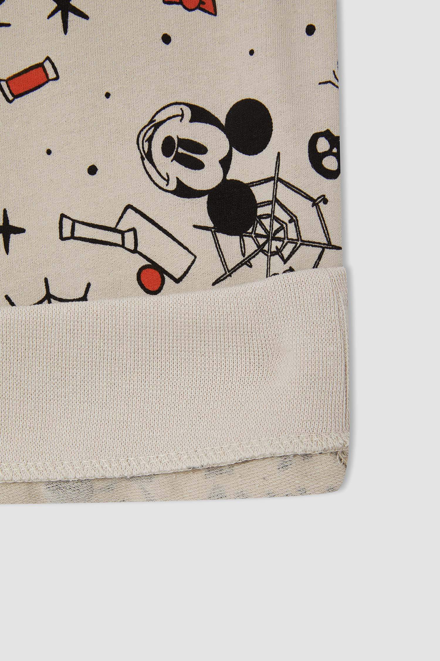 Erkek Çocuk Mickey & Minnie Lisanslı Regular Fit Lisanslı Kapüşonlu Sweatshirt