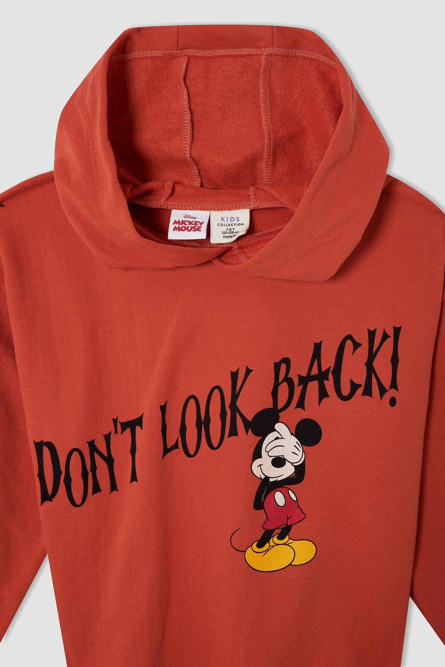 Erkek Çocuk Mickey & Minnie Lisanslı Regular Fit Lisanslı Kapüşonlu Sweatshirt