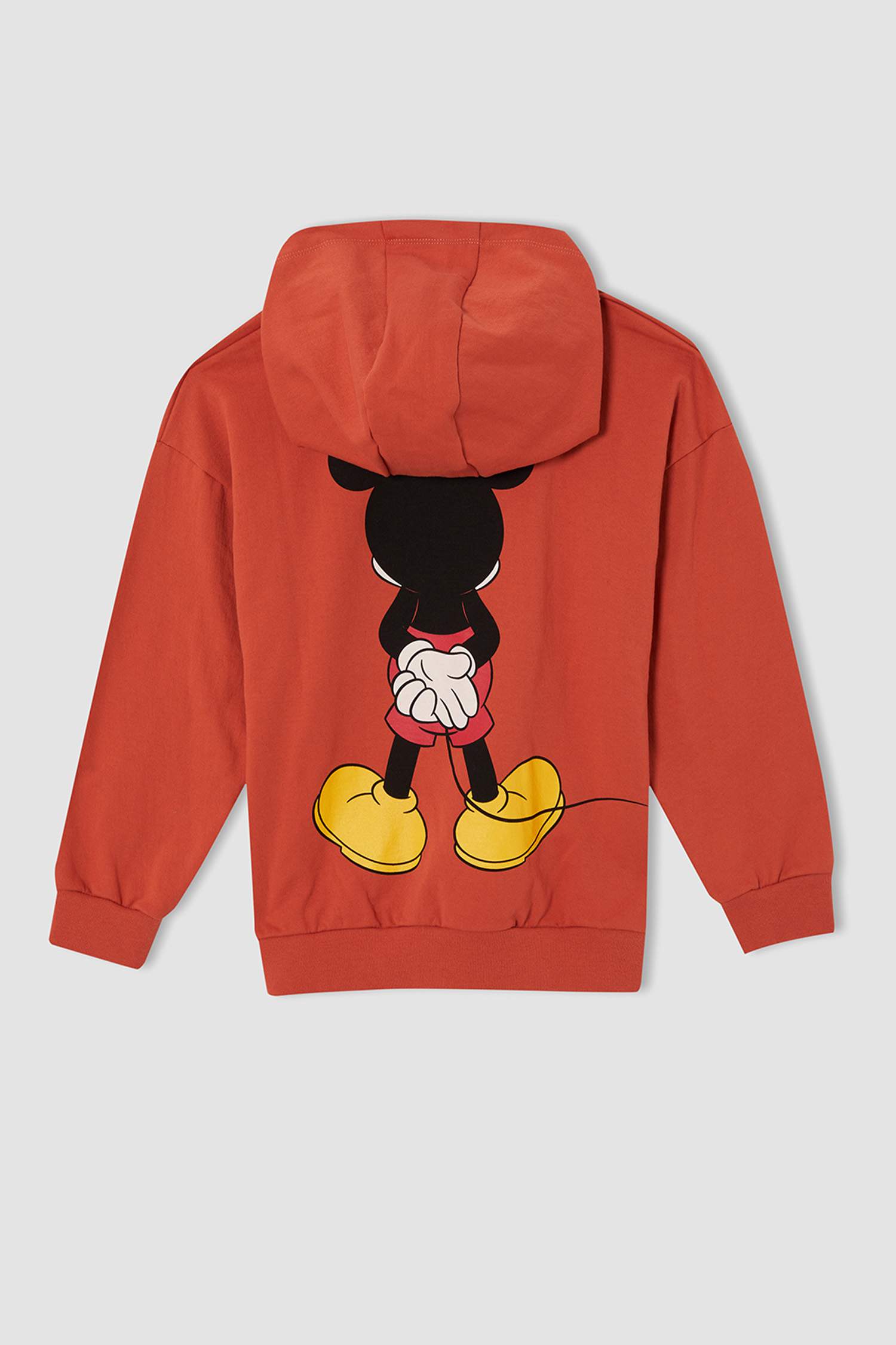 Erkek Çocuk Mickey & Minnie Lisanslı Regular Fit Lisanslı Kapüşonlu Sweatshirt