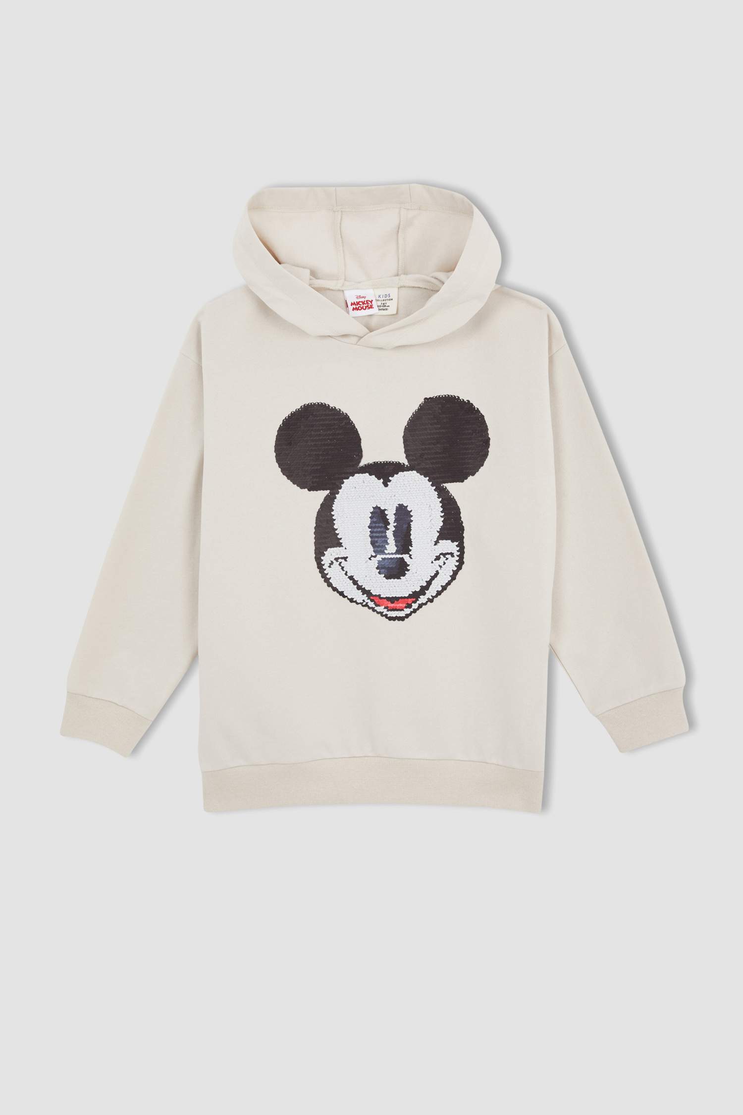 Erkek Çocuk Mickey & Minnie Lisanslı Regular Fit Lisanslı Kapüşonlu Sweatshirt