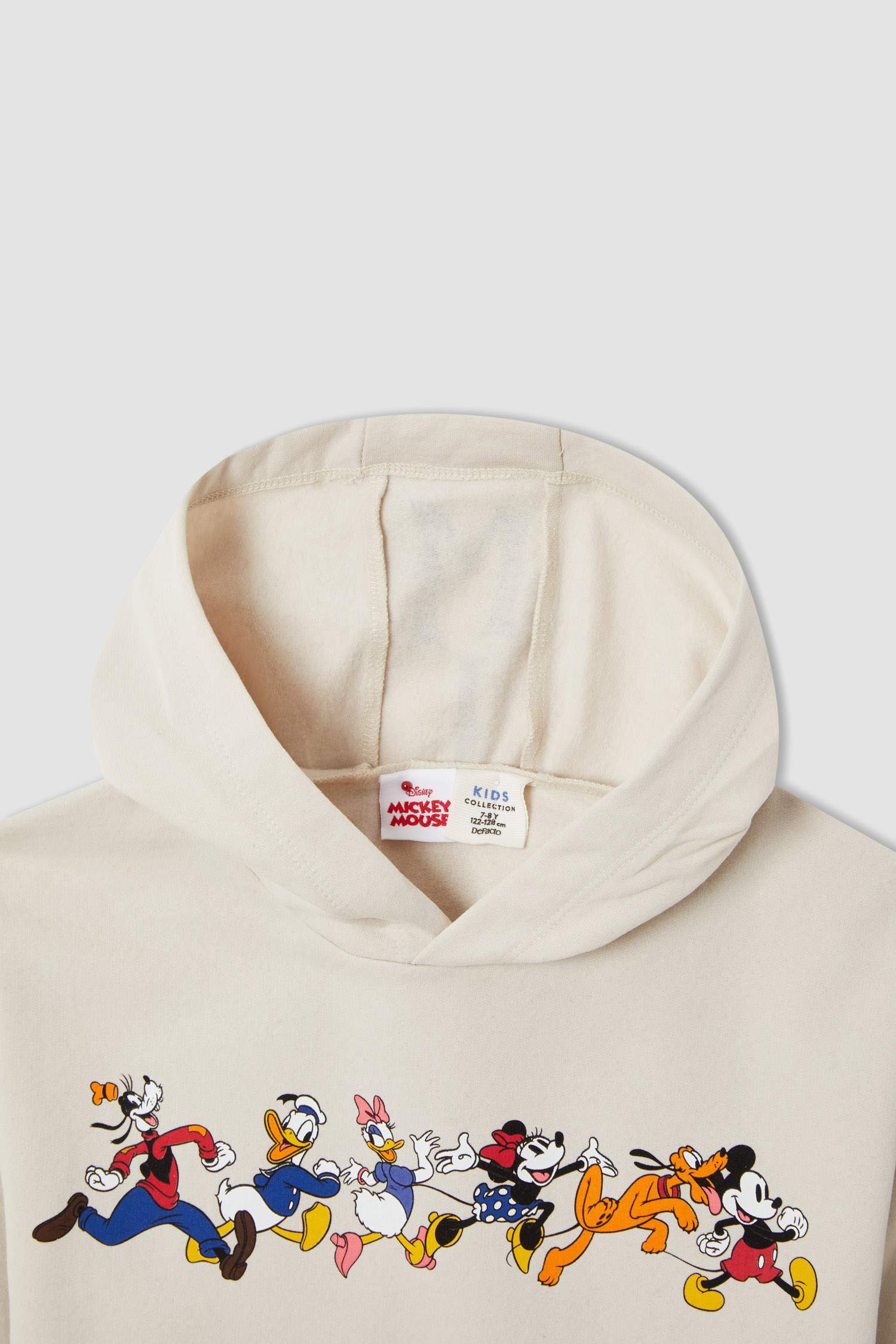 Erkek Çocuk Mickey & Minnie Lisanslı Regular Fit Lisanslı Kapüşonlu Kanguru Cepli Sweatshirt