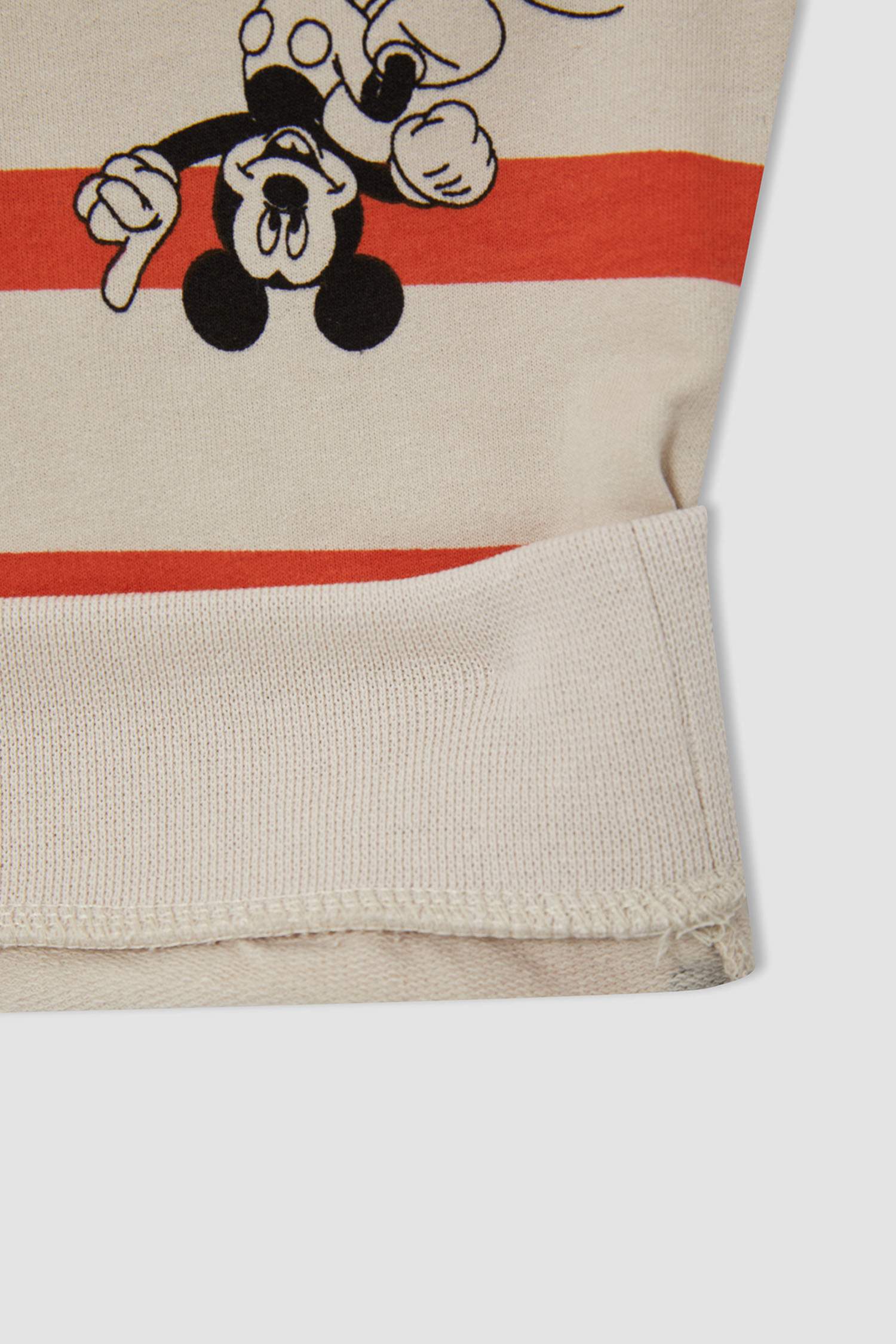 Erkek Çocuk Mickey & Minnie Lisanslı Regular Fit Lisanslı Bisiklet Yaka Sweatshirt