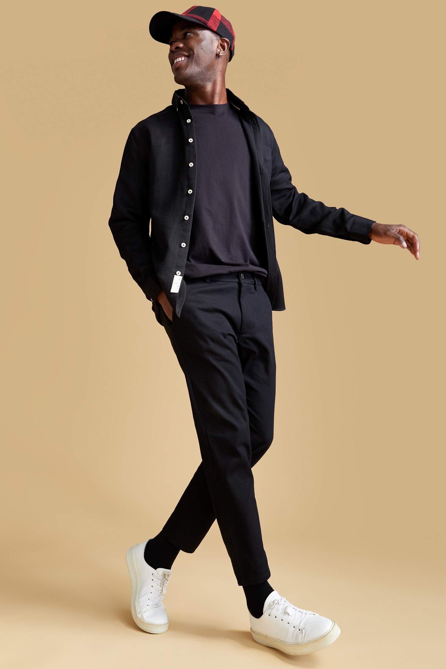 Regular Fit Basic Pamuklu Chino Pantolon