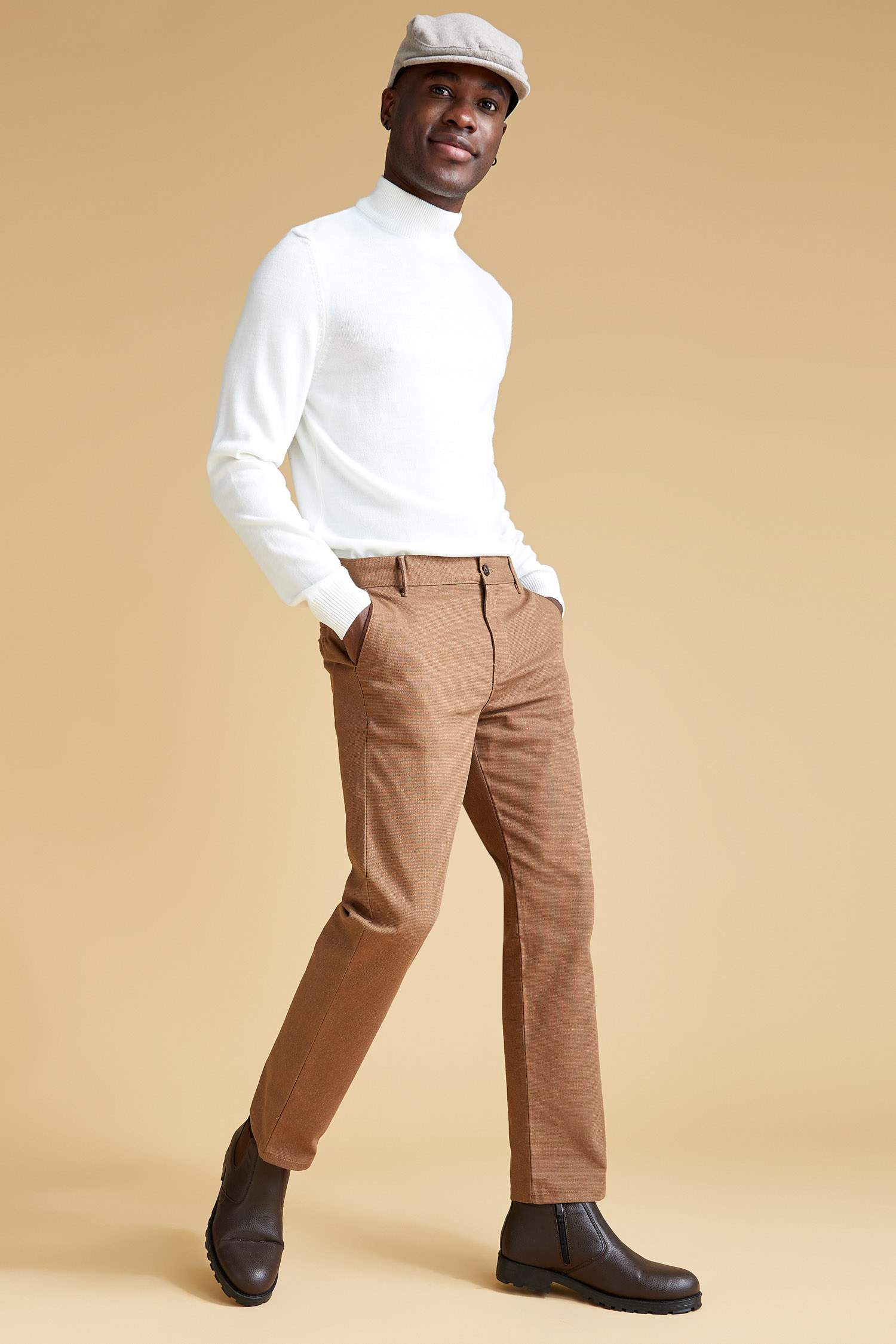 Regular Fit Chino Pantolon