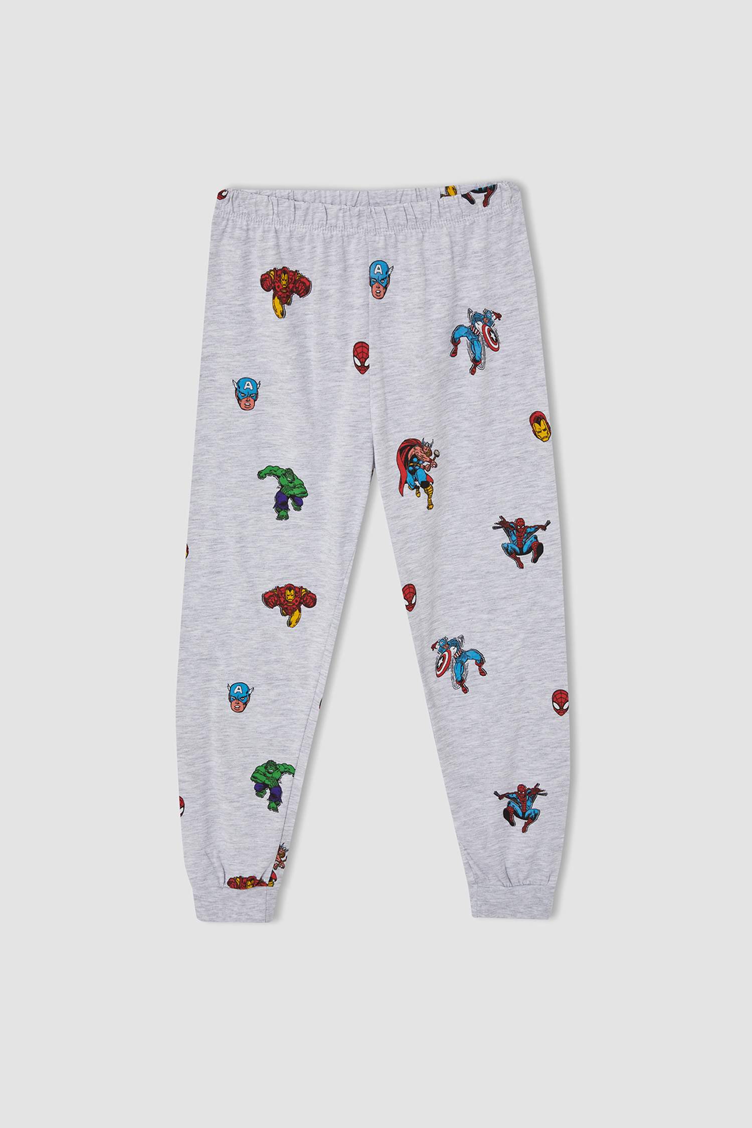 Erkek Çocuk Marvel Lisanslı Uzun Kollu Pijama Takımı