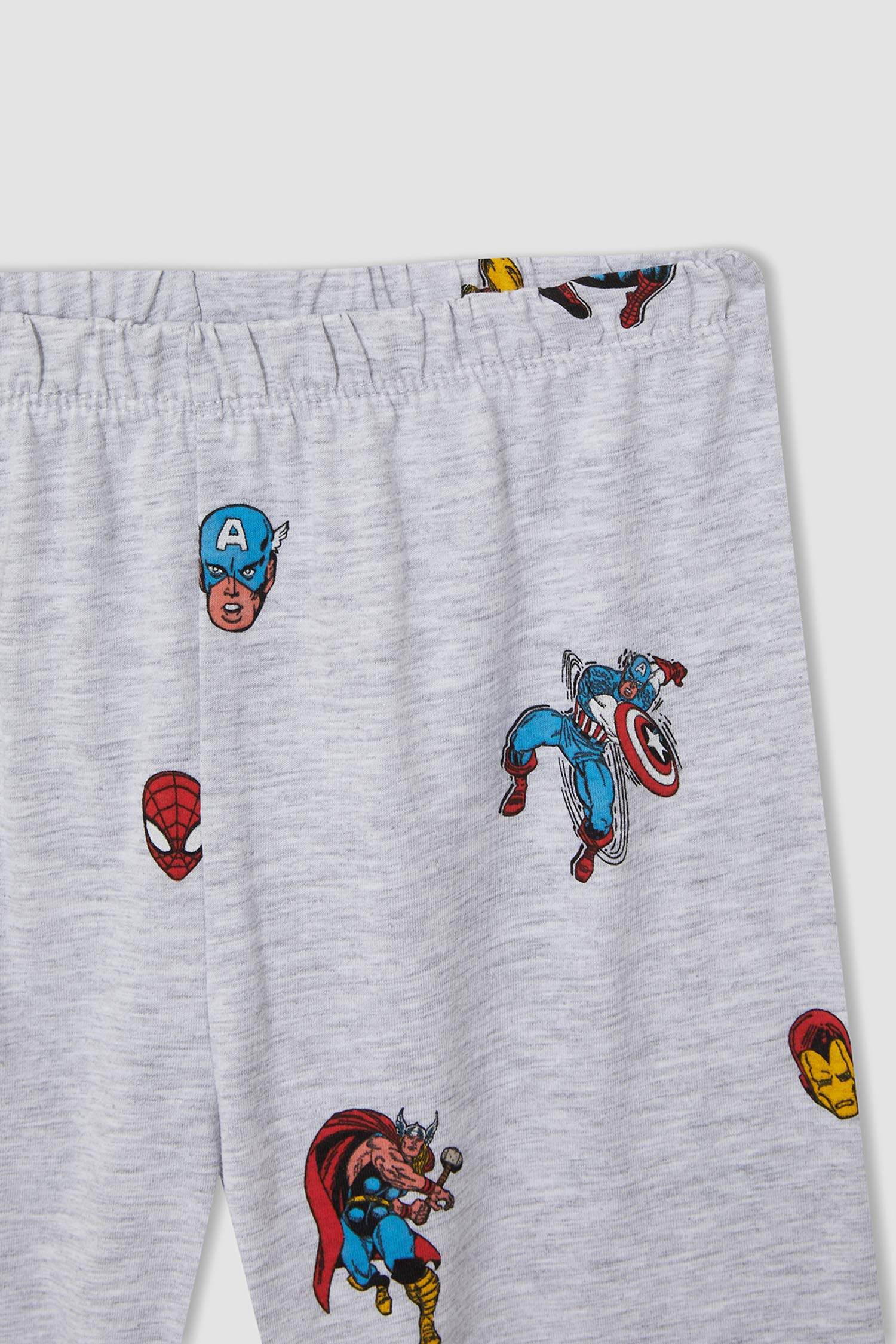Erkek Çocuk Marvel Lisanslı Uzun Kollu Pijama Takımı