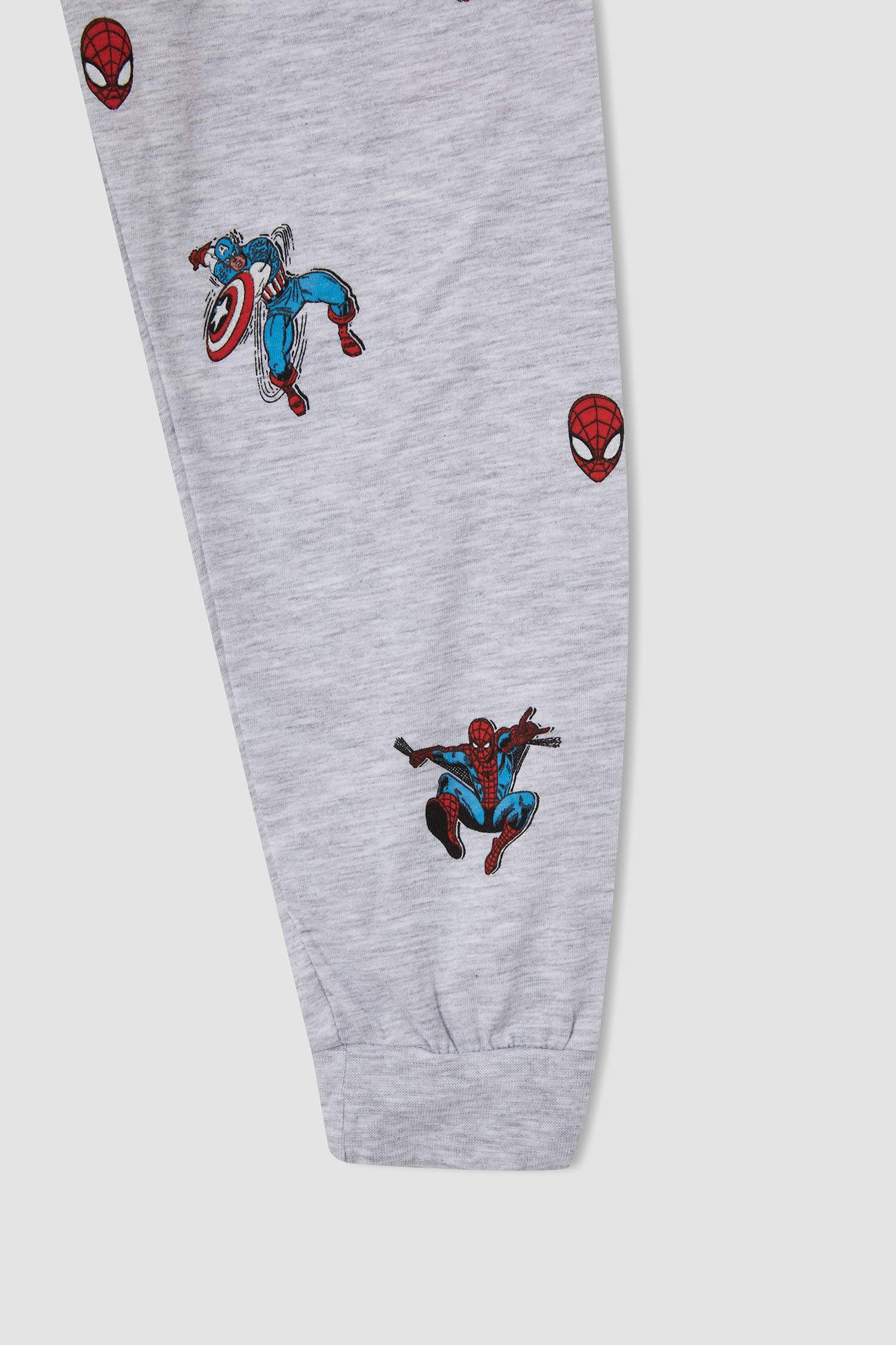 Erkek Çocuk Marvel Lisanslı Uzun Kollu Pijama Takımı