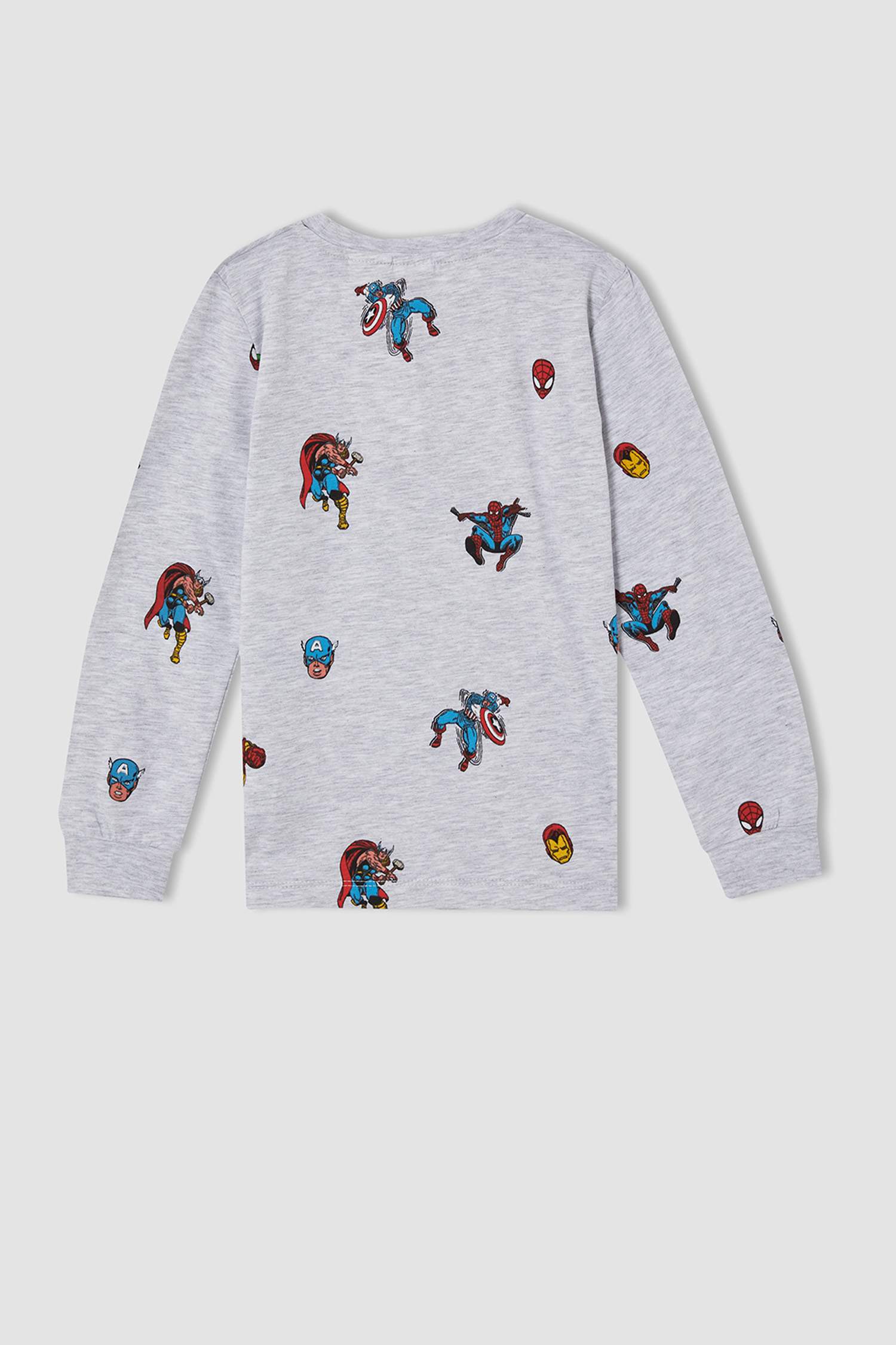 Erkek Çocuk Marvel Lisanslı Uzun Kollu Pijama Takımı