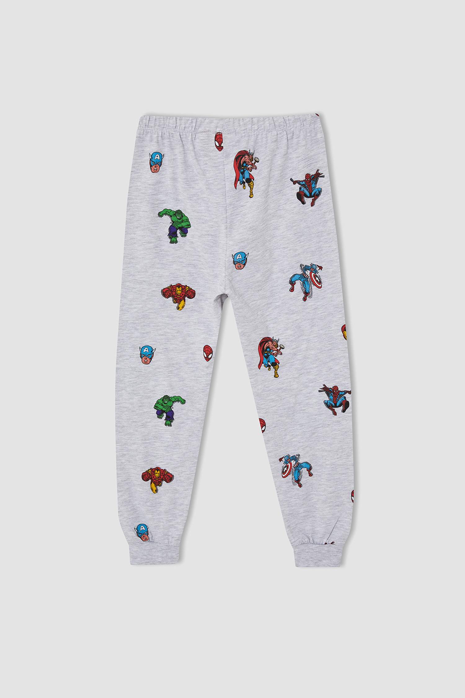 Erkek Çocuk Marvel Lisanslı Uzun Kollu Pijama Takımı