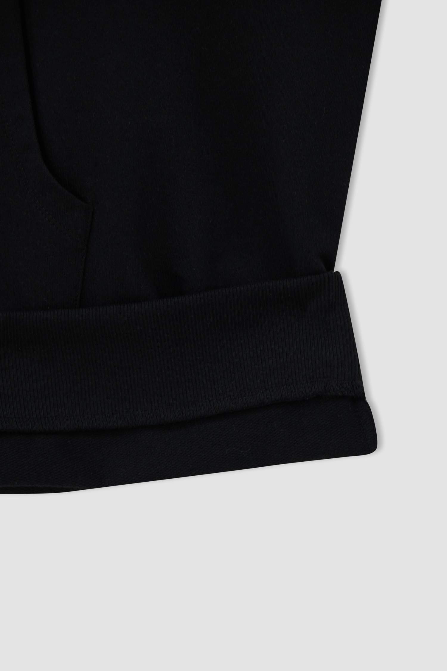 Kapüşonlu Kanguru Cepli Relax Fit Büyük Beden Sweat Tunik