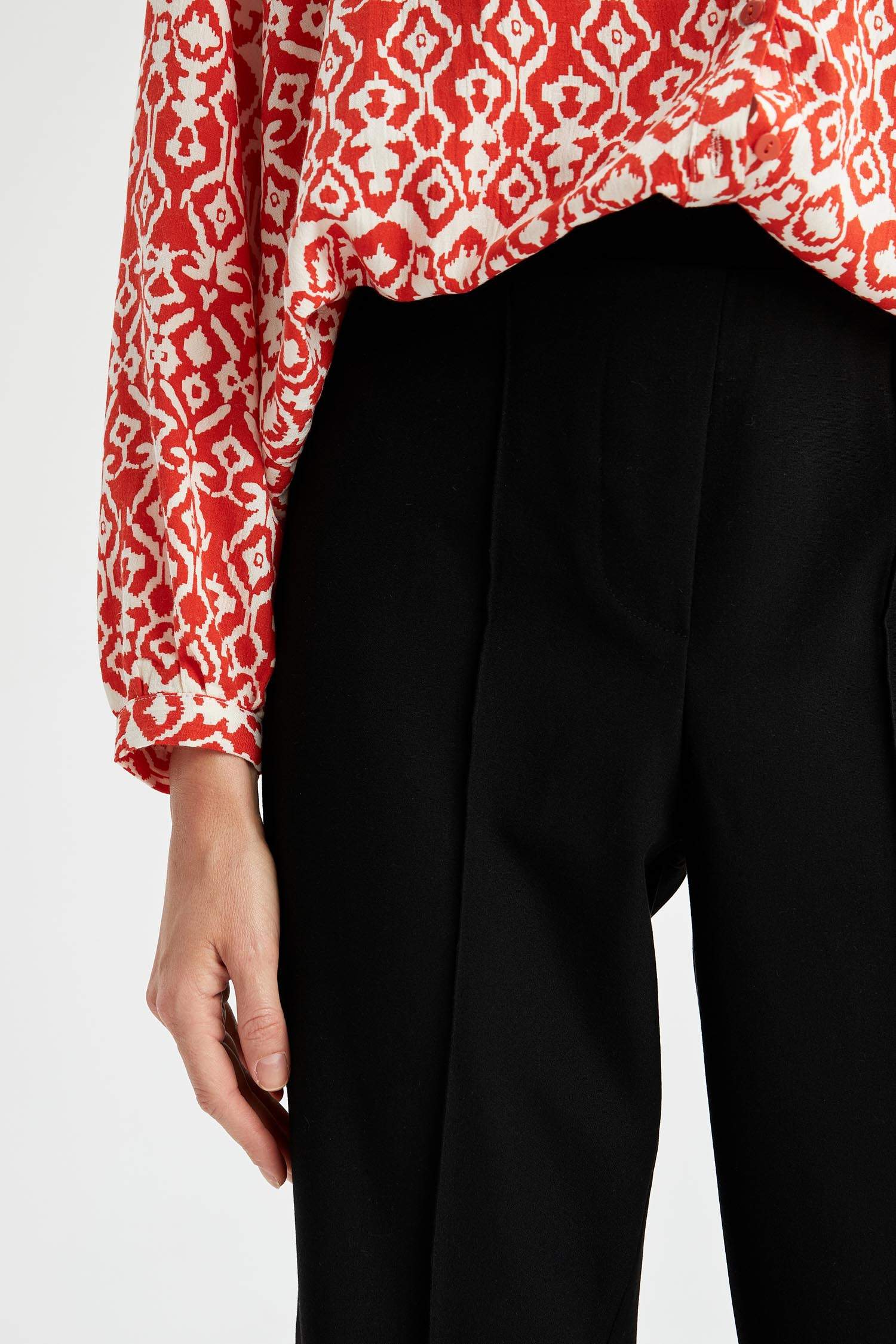 Straight Fit Basic Pantolon