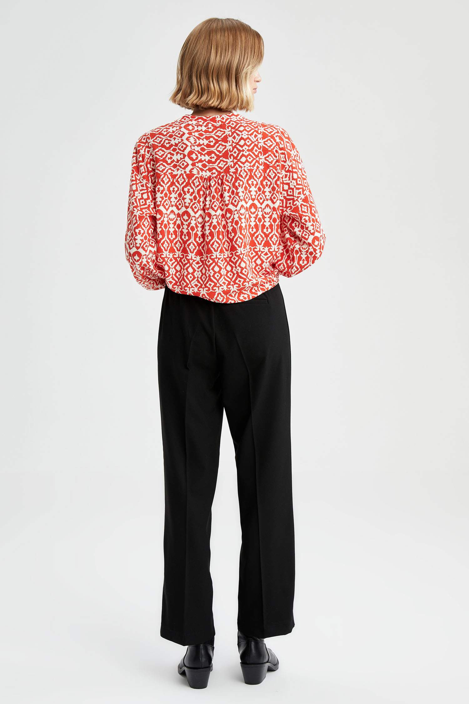 Straight Fit Basic Pantolon