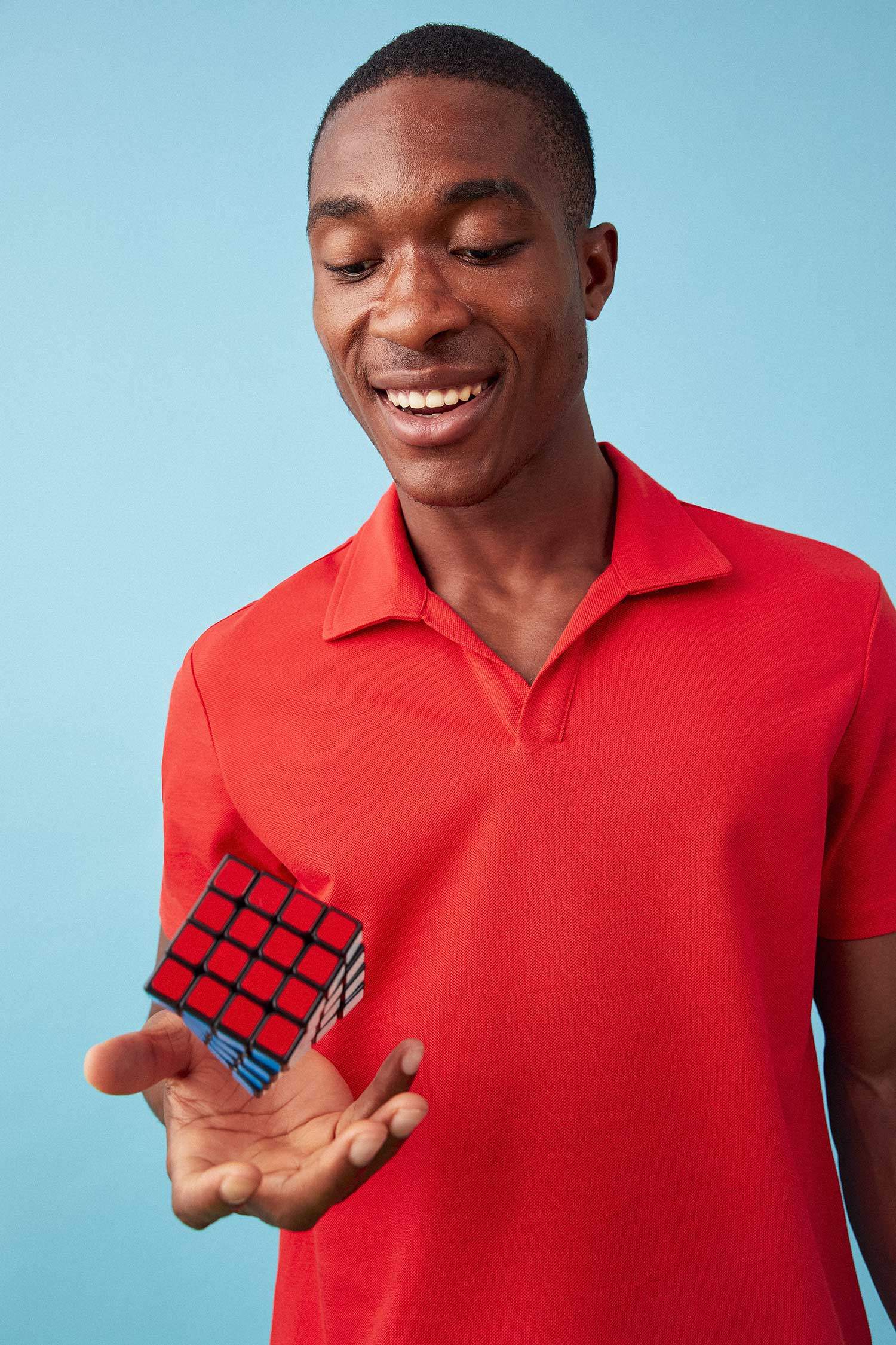 Modern Fit Polo Yaka Basic Kısa Kollu Tişört
