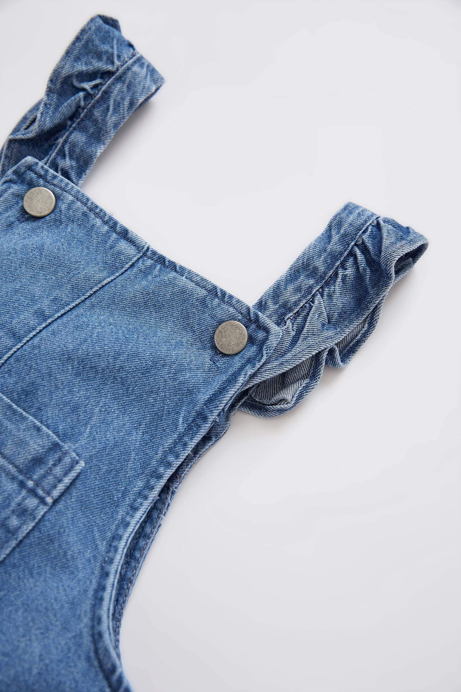 Kız Bebek Regular Fit Jean Elbise