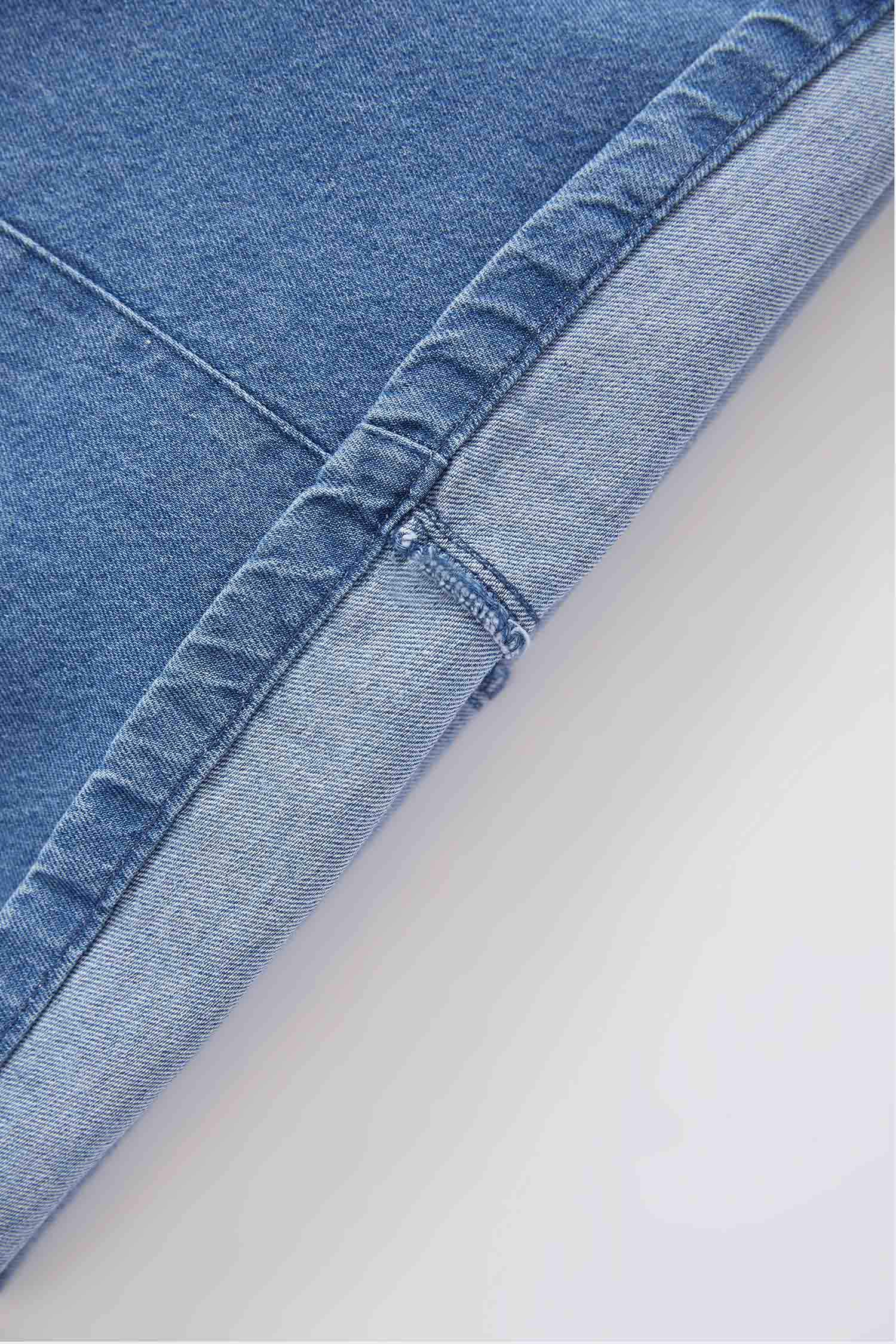 Kız Bebek Regular Fit Jean Elbise