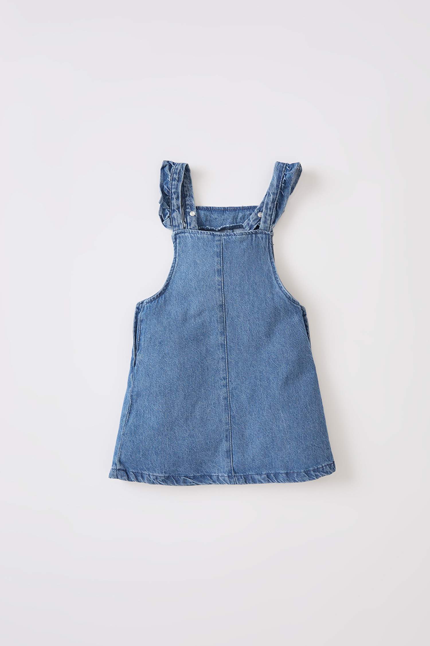 Kız Bebek Regular Fit Jean Elbise