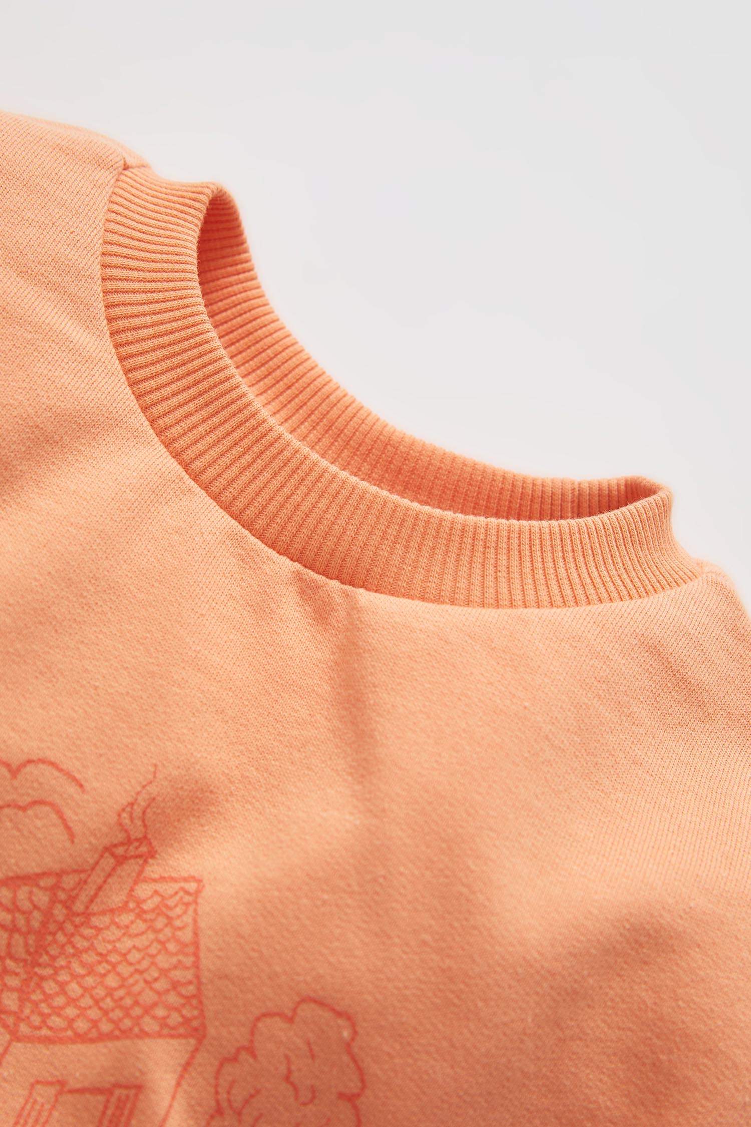Erkek Bebek Regular Fit Baskılı Sweatshirt