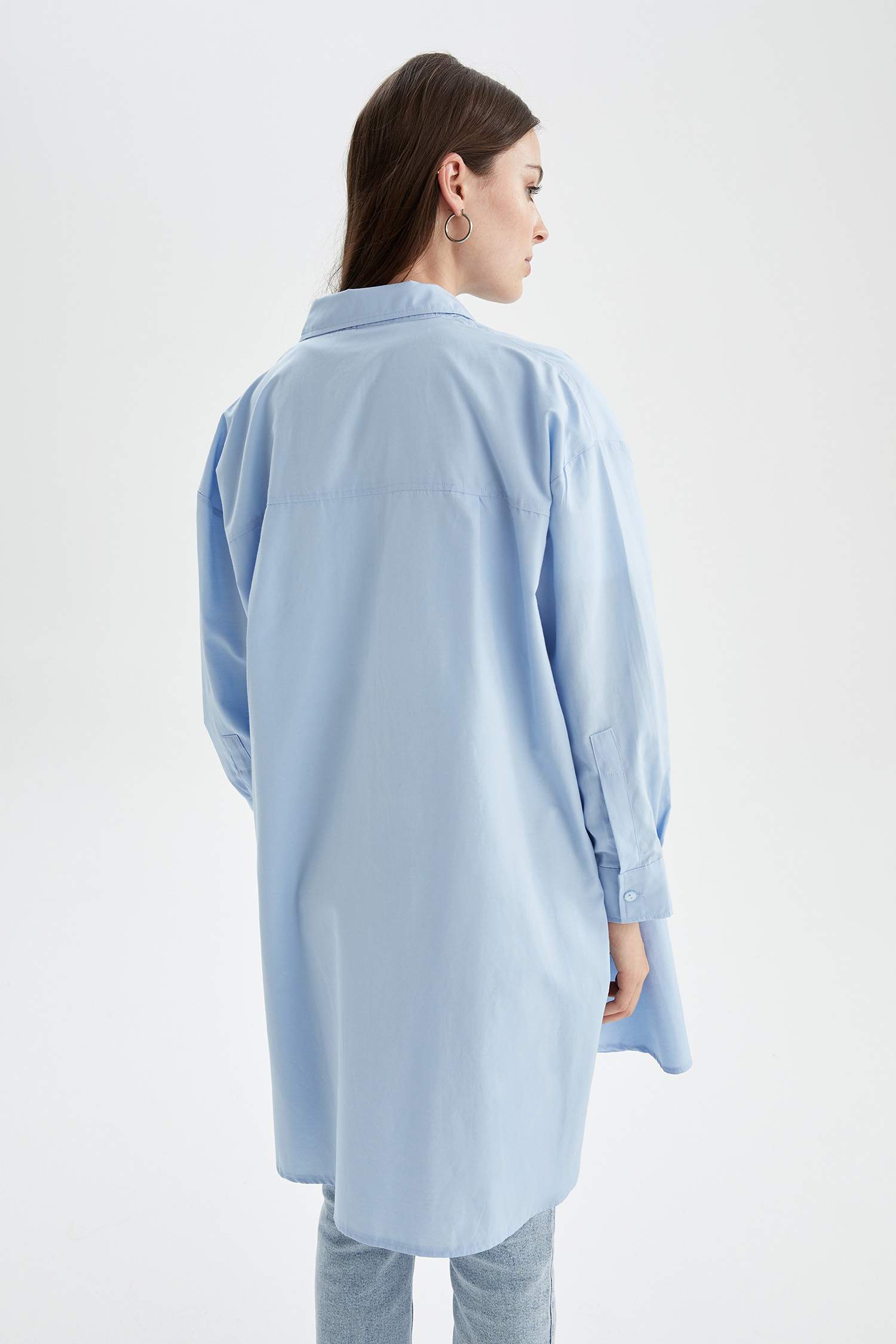 Basic Relax Fit Gömlek Tunik