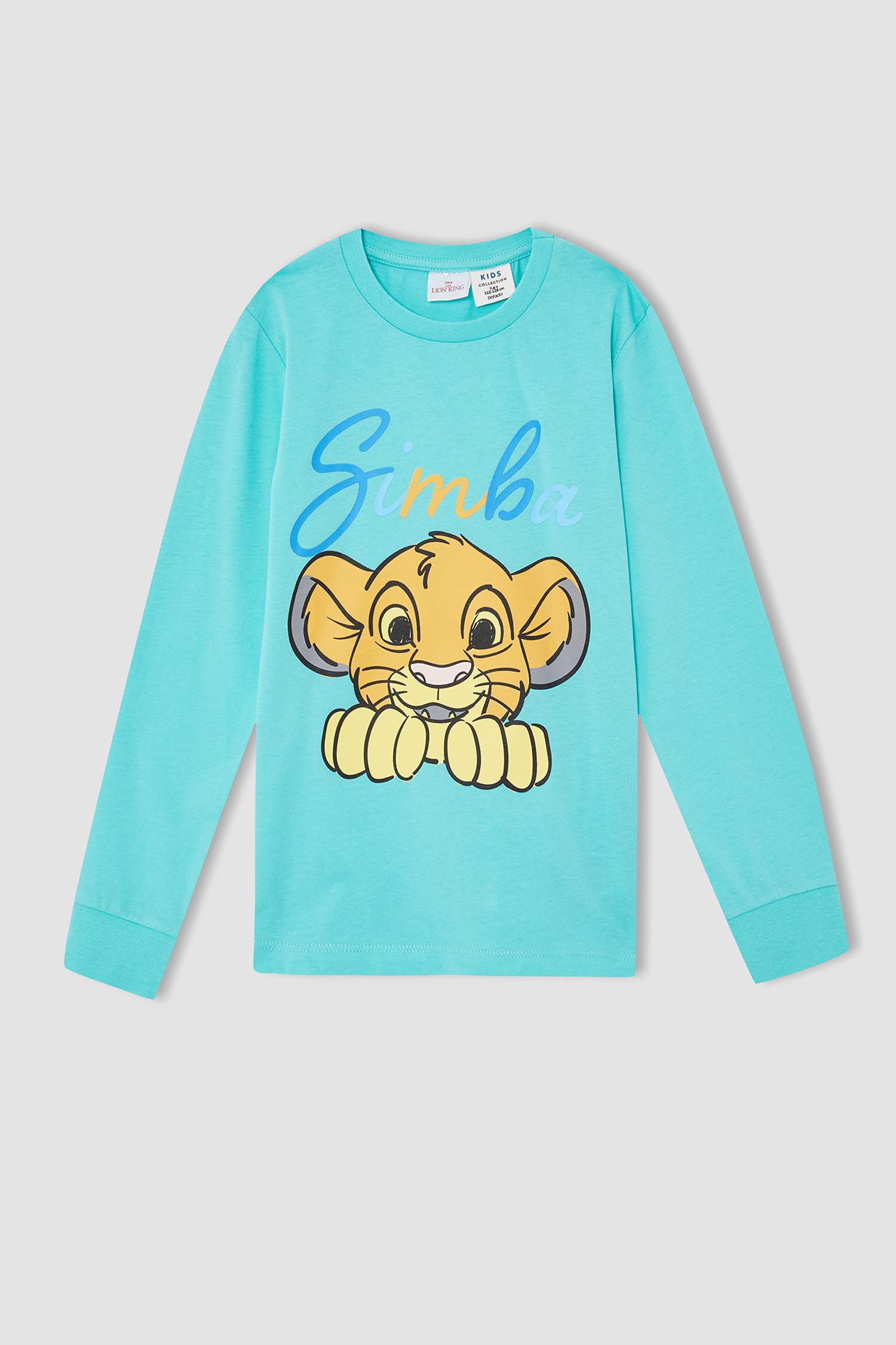 Erkek Çocuk Lion King Lisanslı Uzun Kollu Pijama Takımı