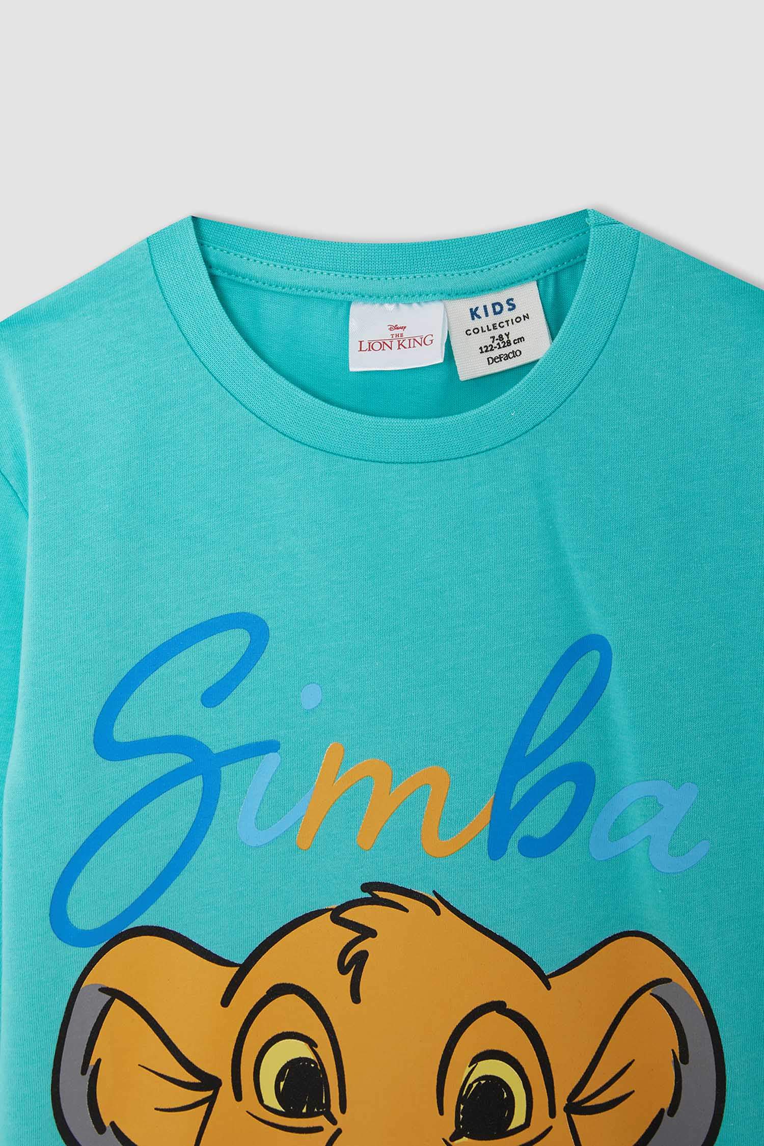 Erkek Çocuk Lion King Lisanslı Uzun Kollu Pijama Takımı