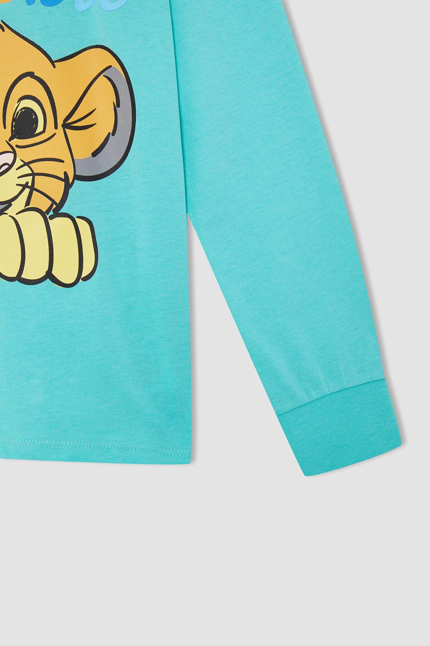Erkek Çocuk Lion King Lisanslı Uzun Kollu Pijama Takımı