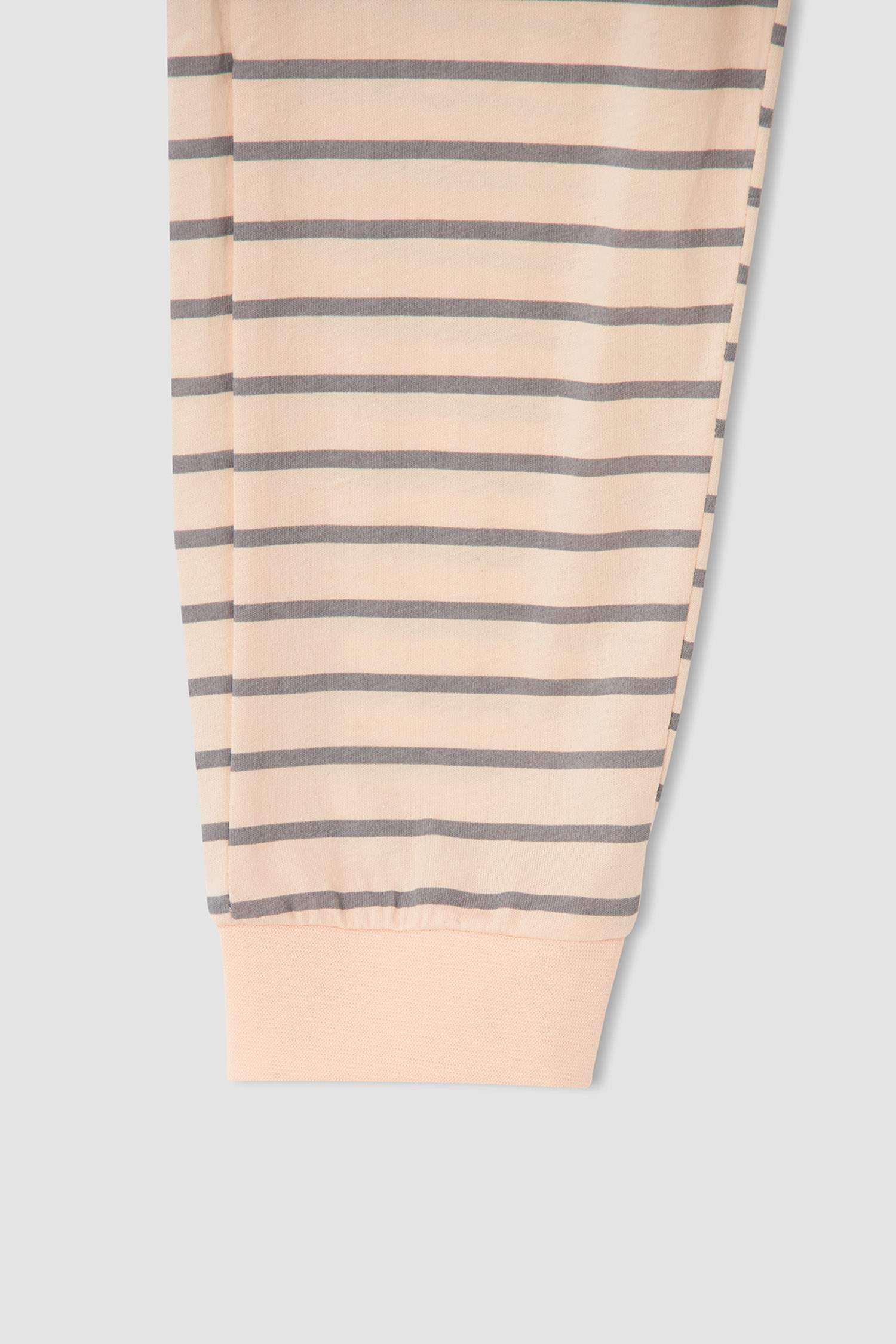 Kız Çocuk Ayıcık Baskılı Uzun Kollu Pijama Takımı