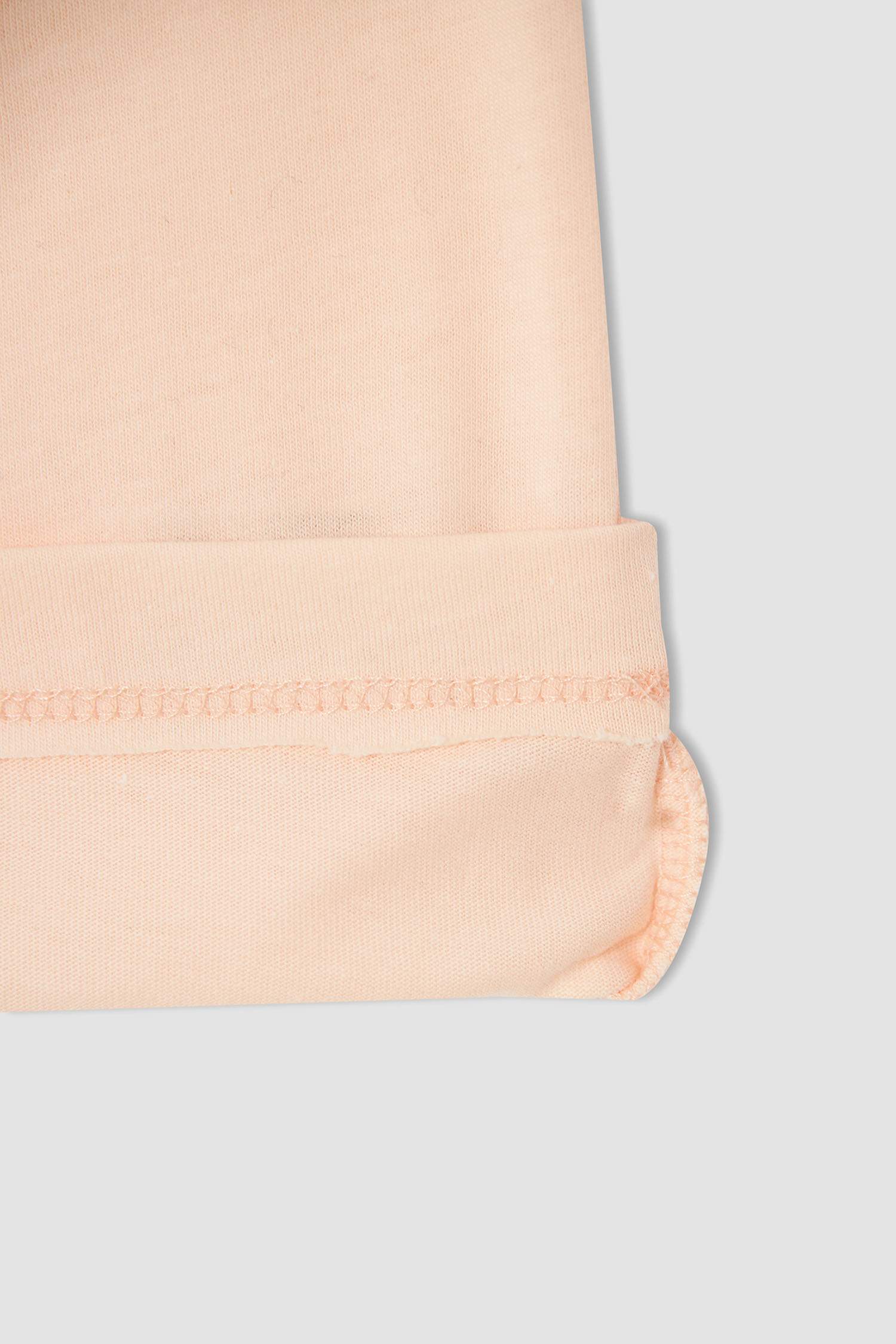 Kız Çocuk Ayıcık Baskılı Uzun Kollu Pijama Takımı