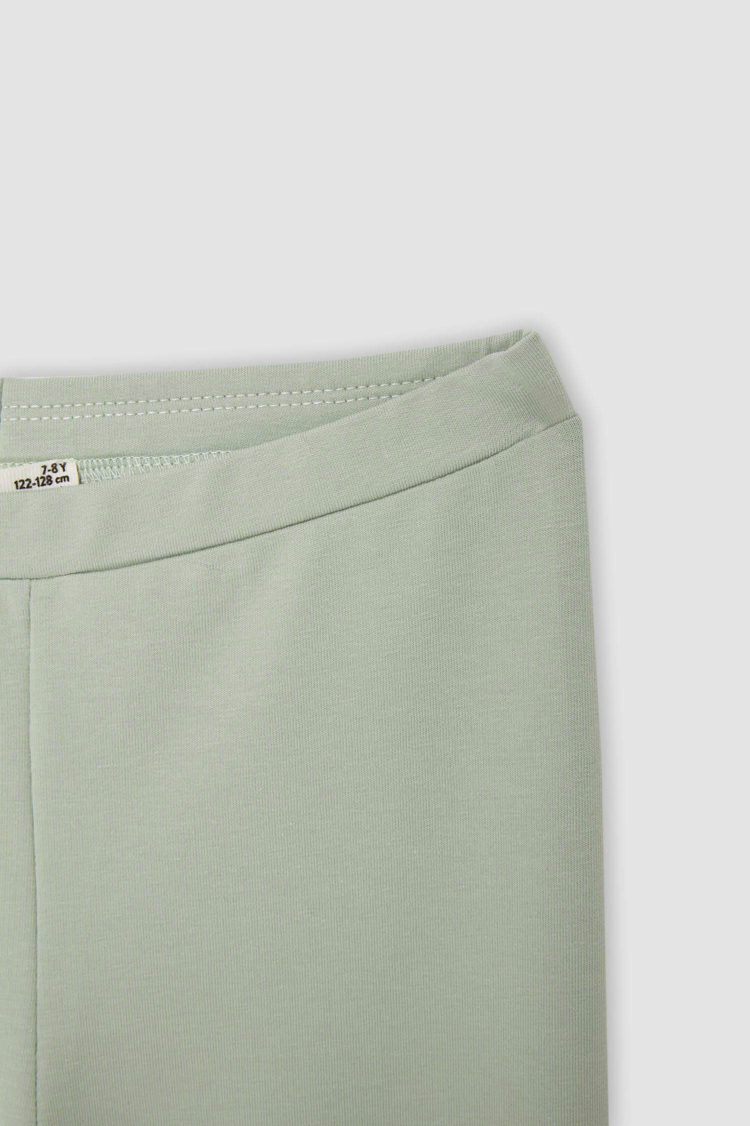 Kız Çocuk Regular Fit Basic Uzun Tayt