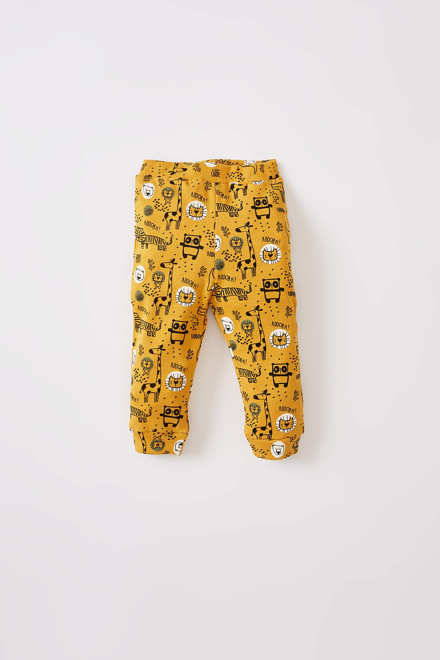 Erkek Bebek Desenli Uzun Kollu Pijama Takımı