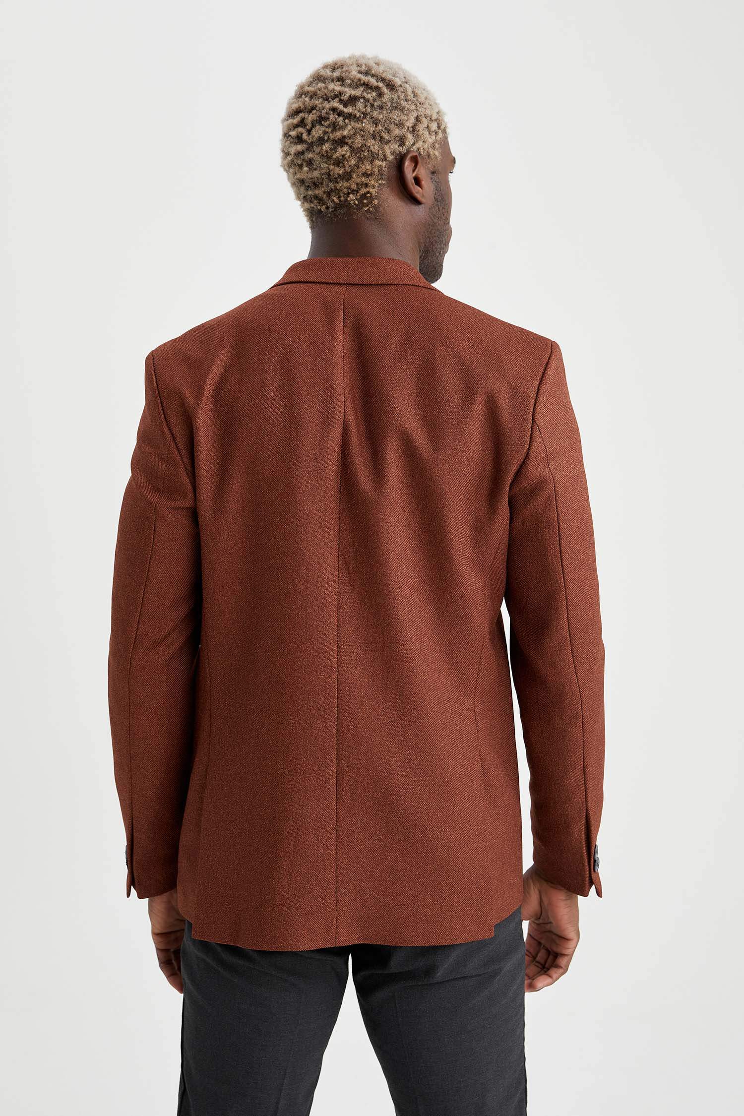 Slim Fit Basic Blazer Ceket