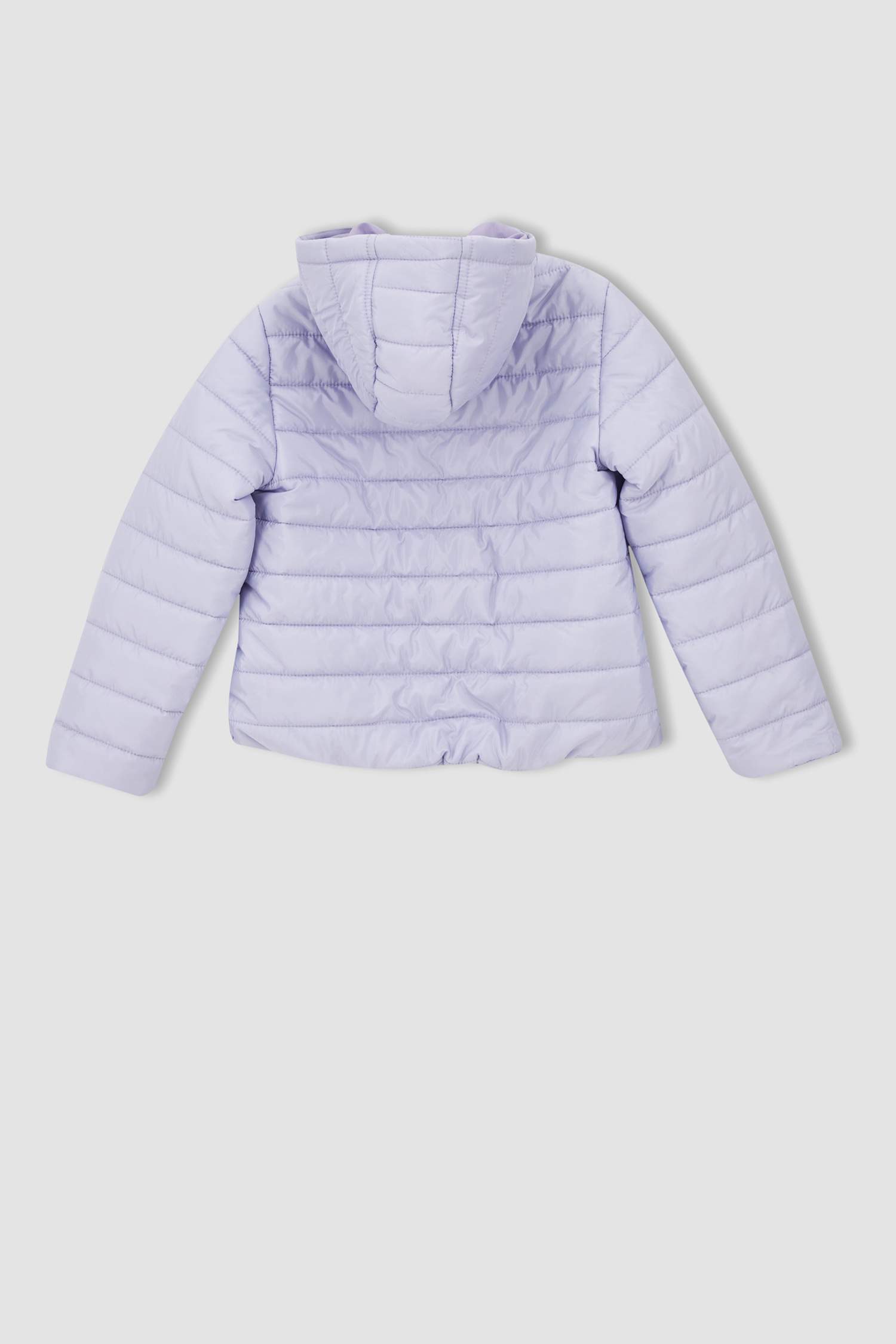 Kız Çocuk Regular Fit Kapüşonlu Sentetik Astar Mont