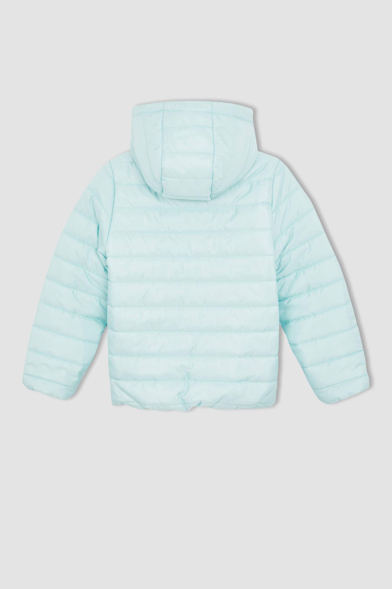 Kız Çocuk Regular Fit Kapüşonlu Sentetik Astar Mont