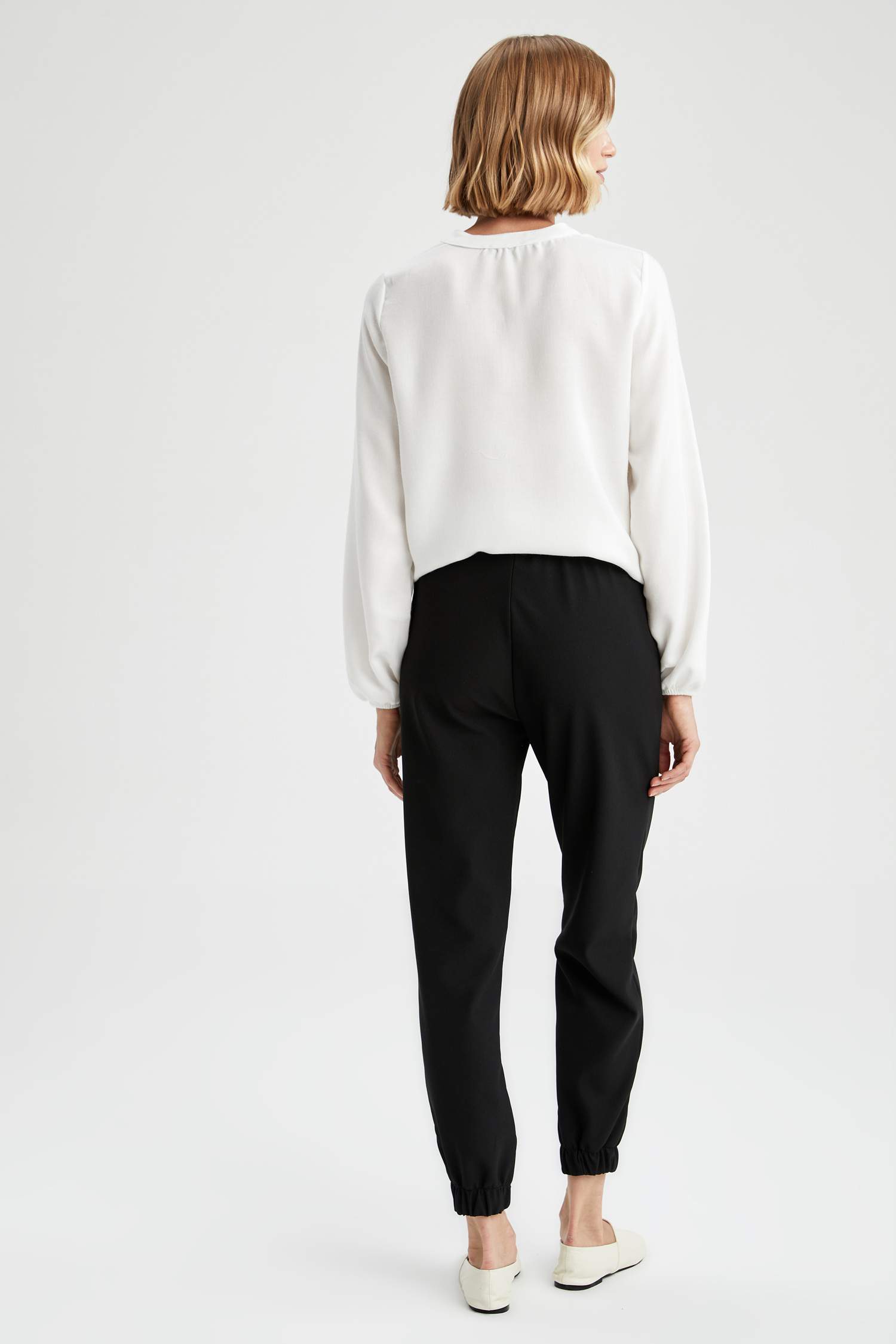 Basic Beli Lastikli Relax Fit Basic Jogger Eşofman Altı
