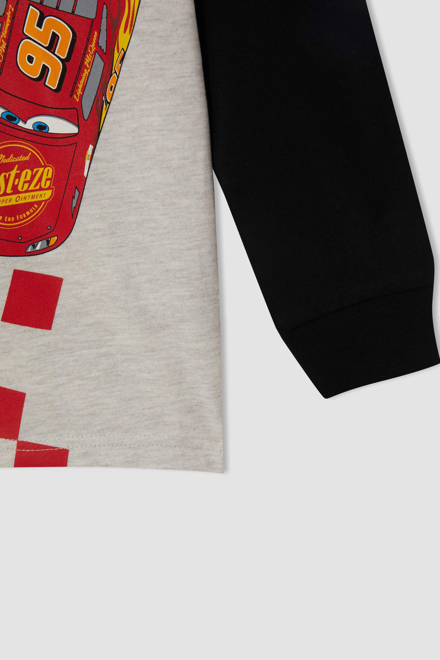 Erkek Çocuk Cars Lisanslı Uzun Kollu Pijama Takımı