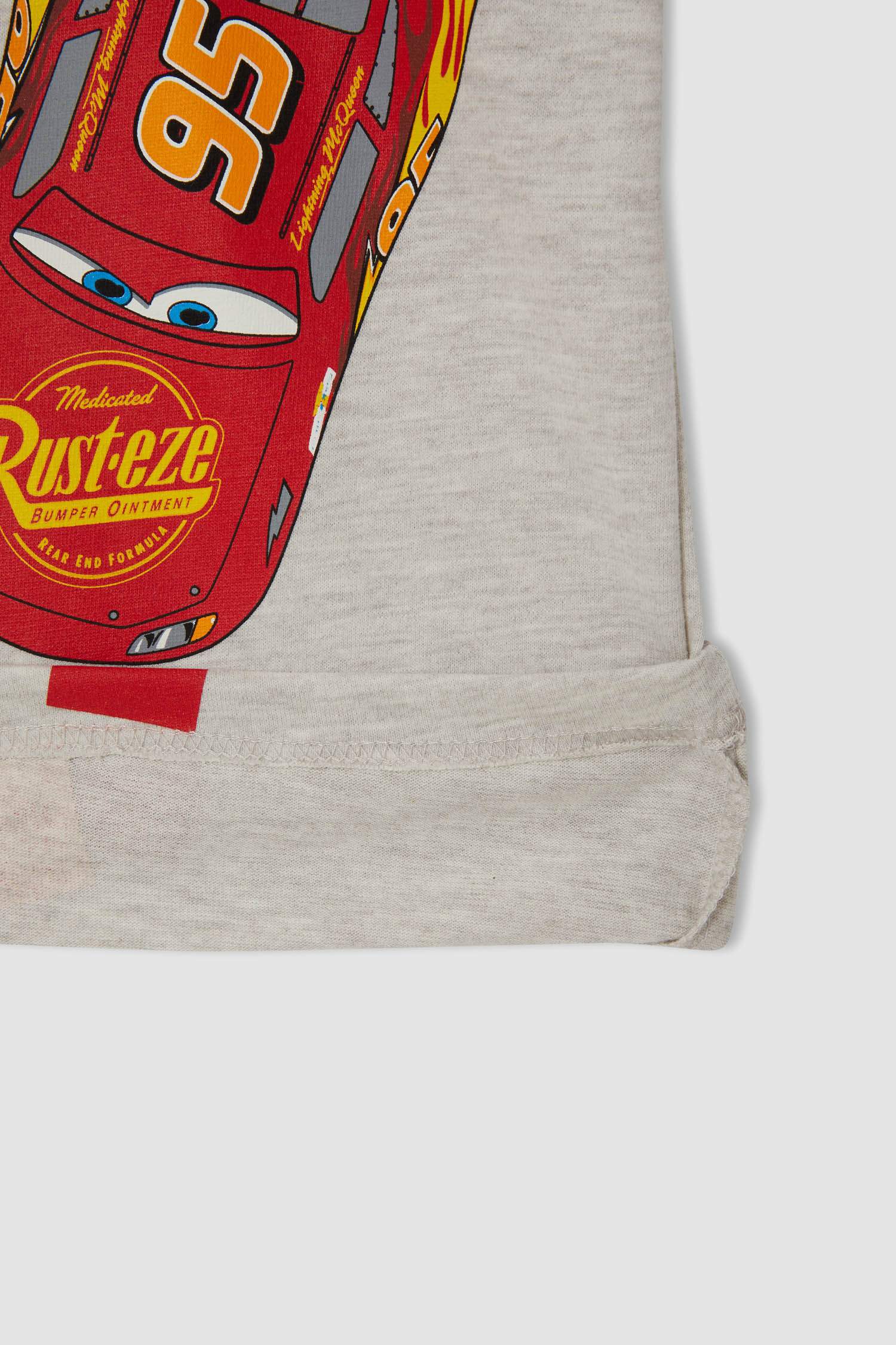 Erkek Çocuk Cars Lisanslı Uzun Kollu Pijama Takımı