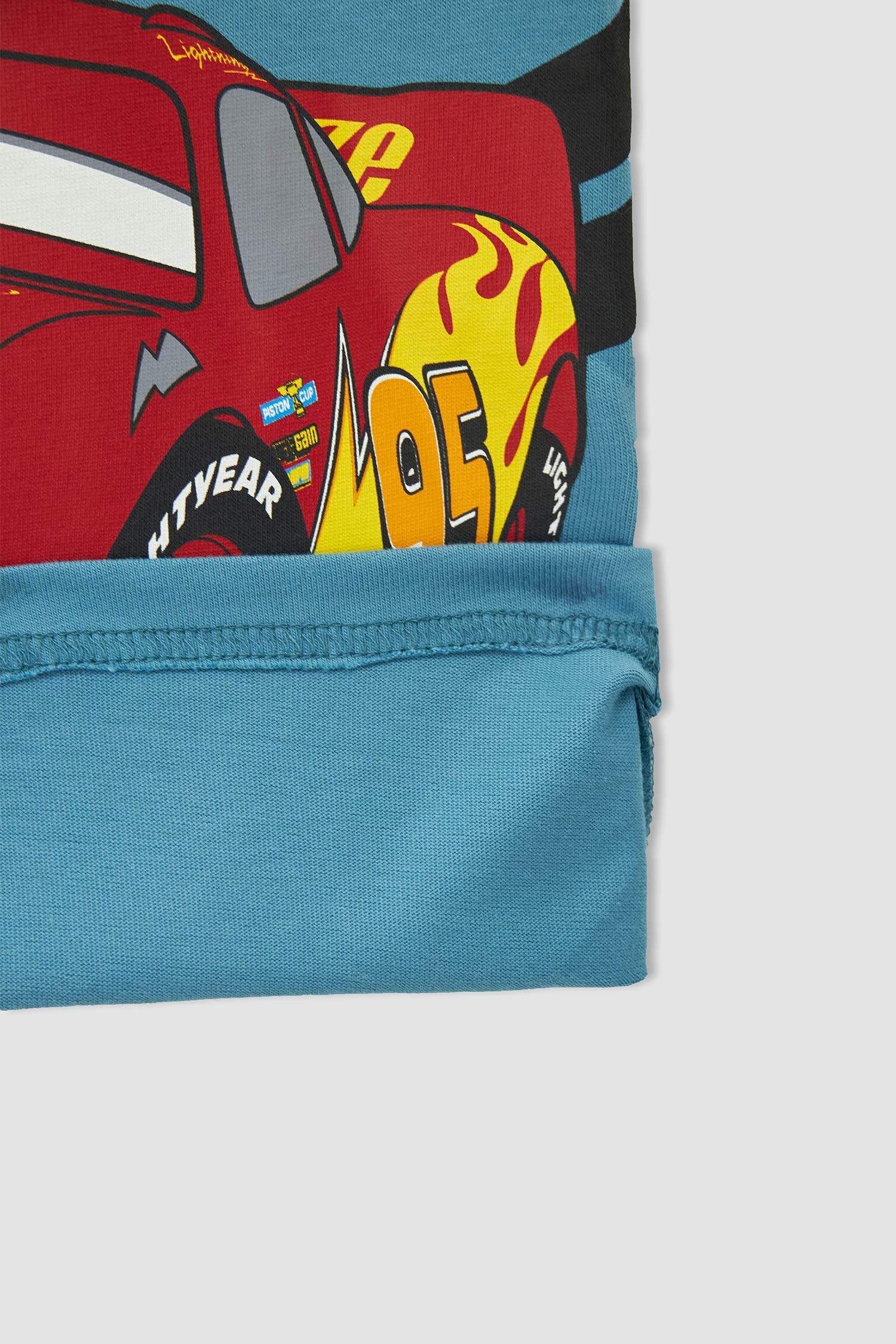 Erkek Çocuk Cars Lisanslı Pamuklu Uzun Kollu Pijama Takım