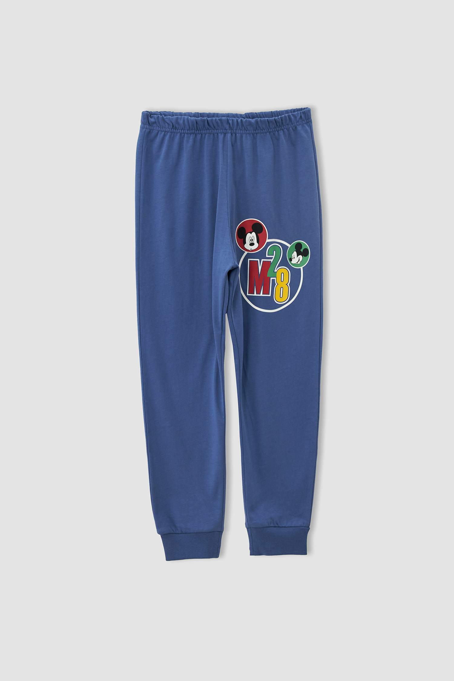 Erkek Çocuk Mickey Mouse Lisanslı Uzun Kollu Pijama Takımı