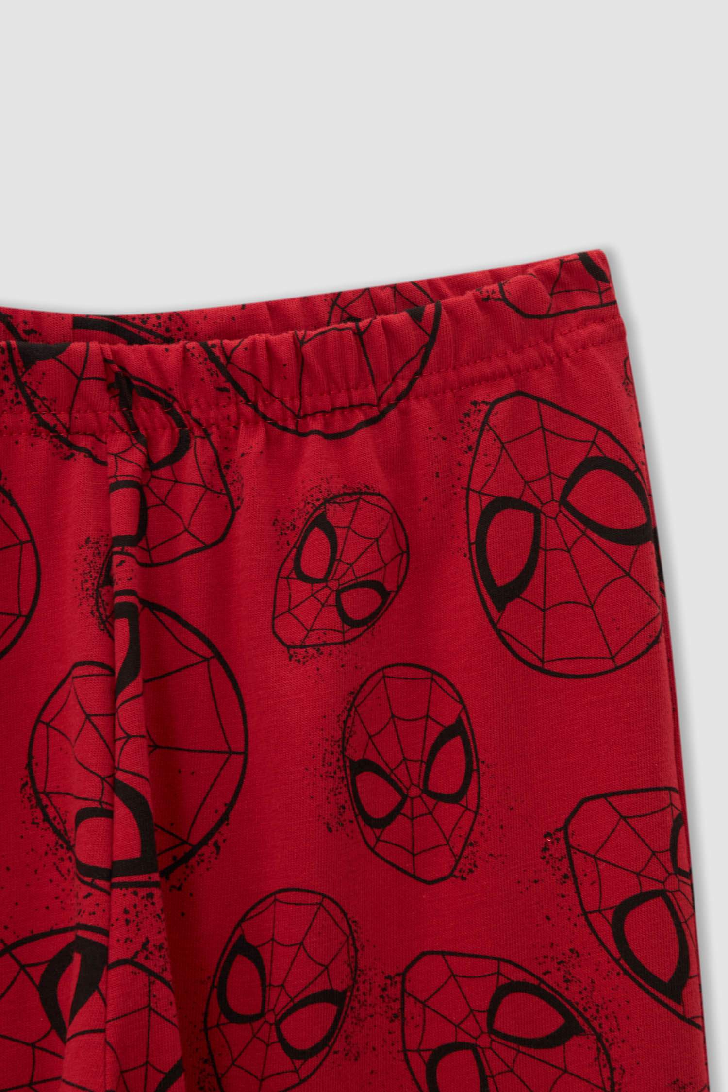 Erkek Çocuk Spider Man Lisanslı Uzun Kollu Pijama Takım