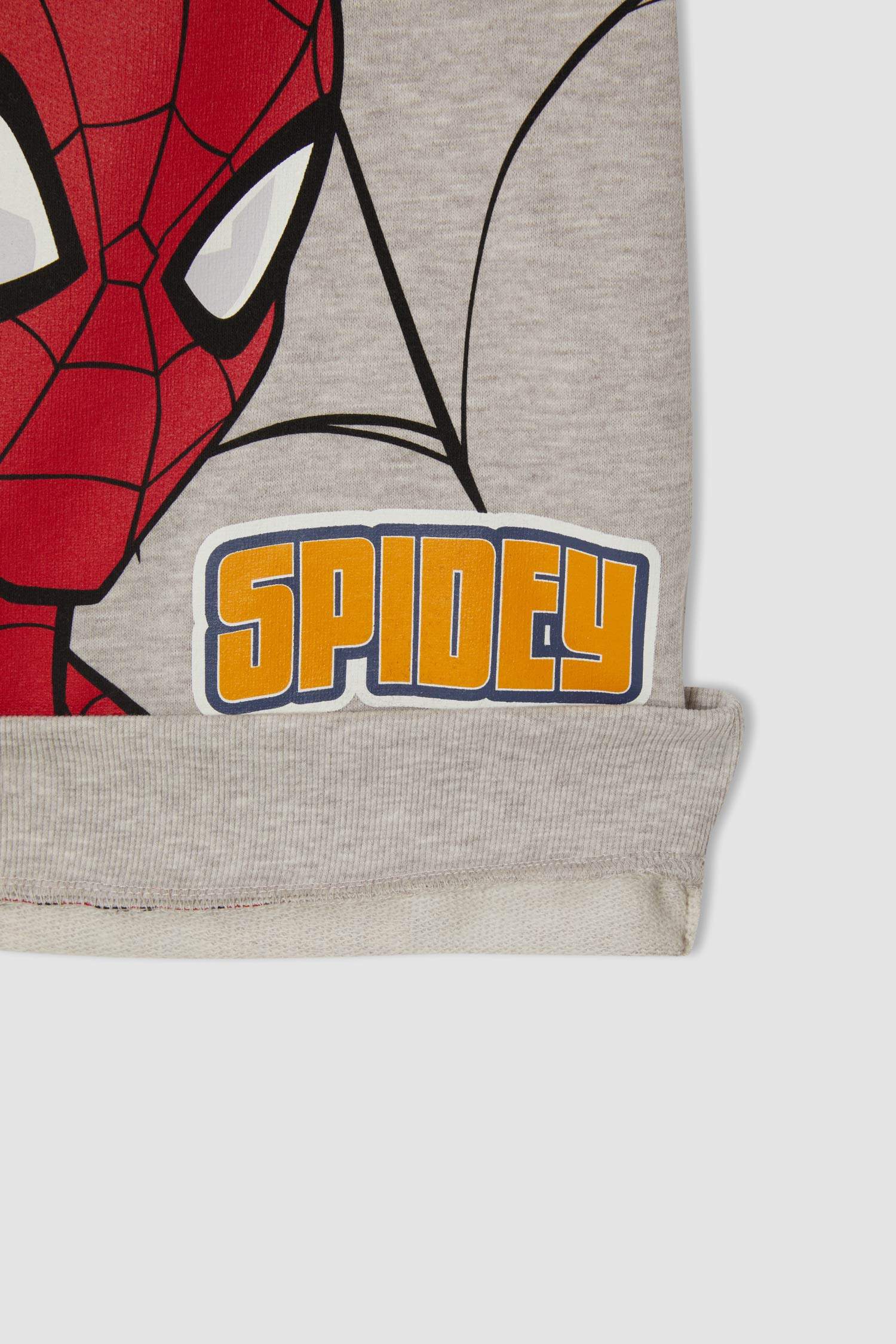Erkek Çocuk Spider Man Lisanslı Uzun Kollu Kalın Sweatshirt Kumaşı İçi Yumuşak Tüylü Pijama Takım