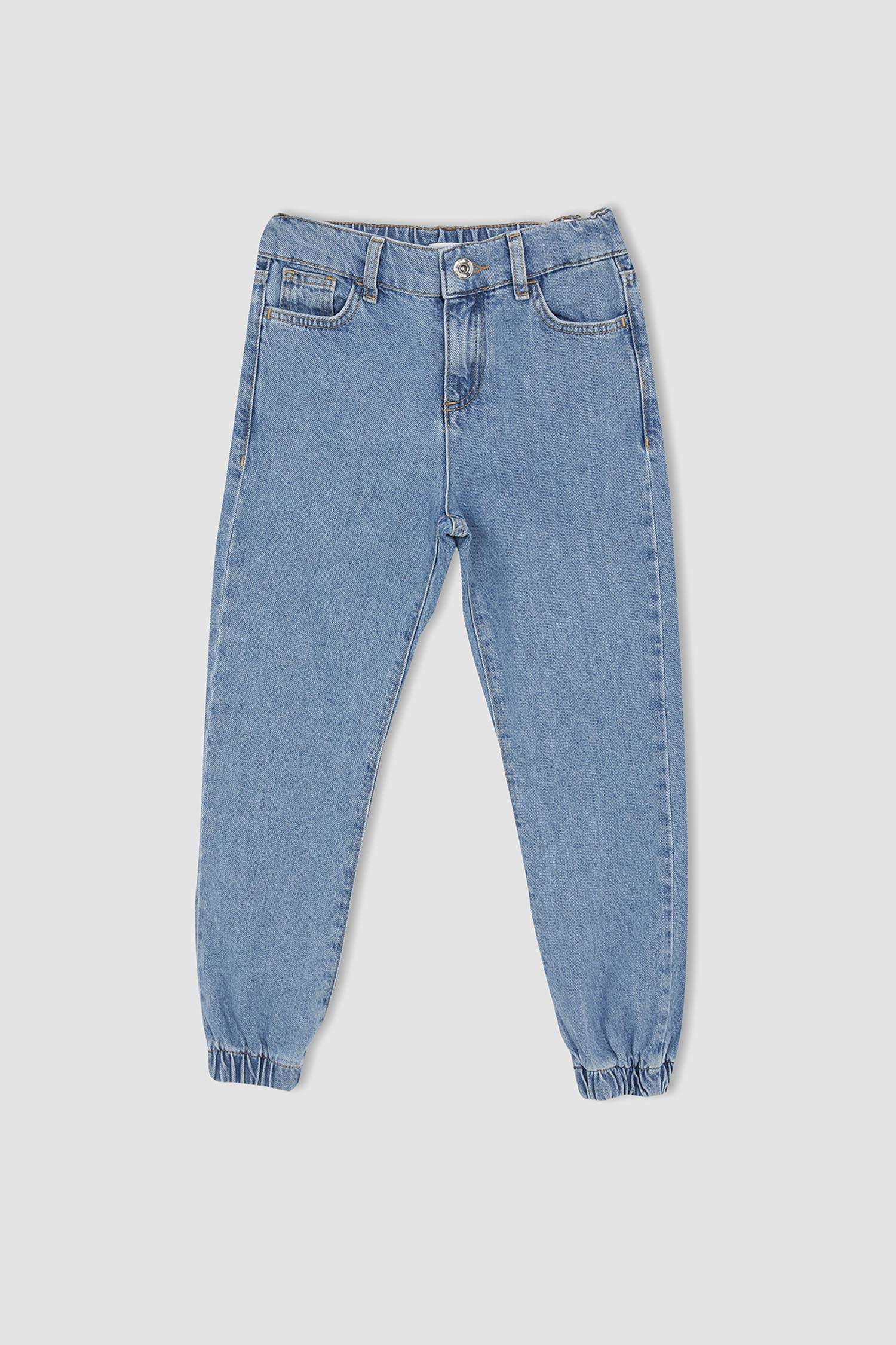 Kız Çocuk Jogger Jean Pantolon