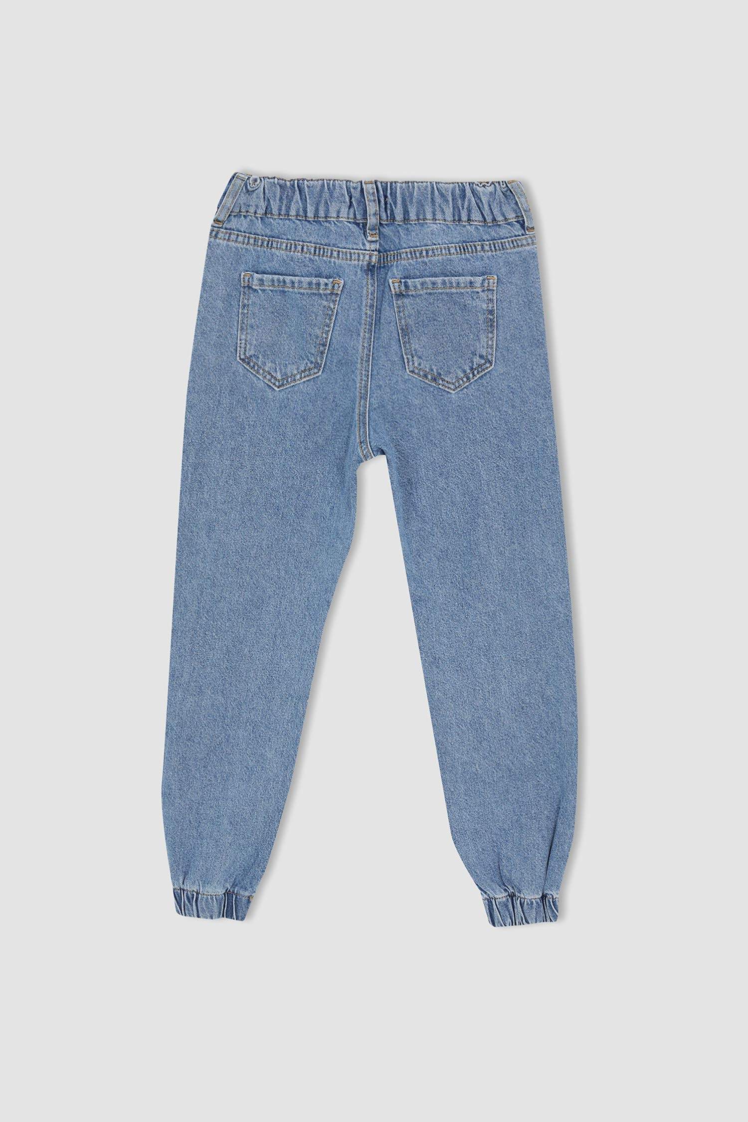 Kız Çocuk Jogger Jean Pantolon